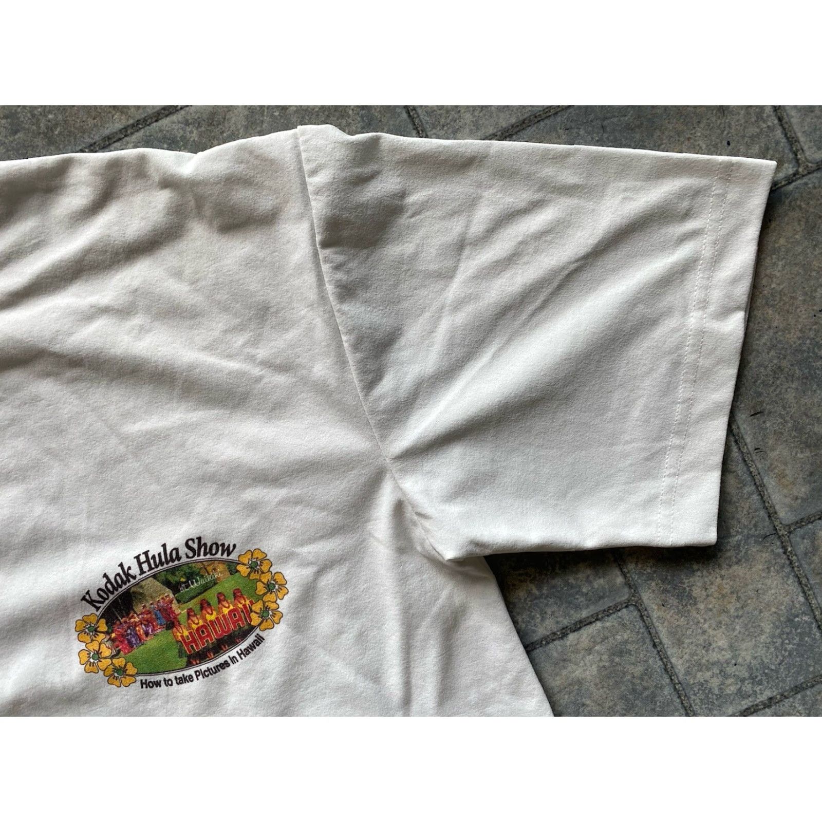 Kodak Kodak Hula Show T Shirt White Men’s Size Small Waikiki Hawaii T-Shirt Mens S White Waikiki Hawaii Vintage? Size US S / EU 44-46 / 1 - 4 Thumbnail