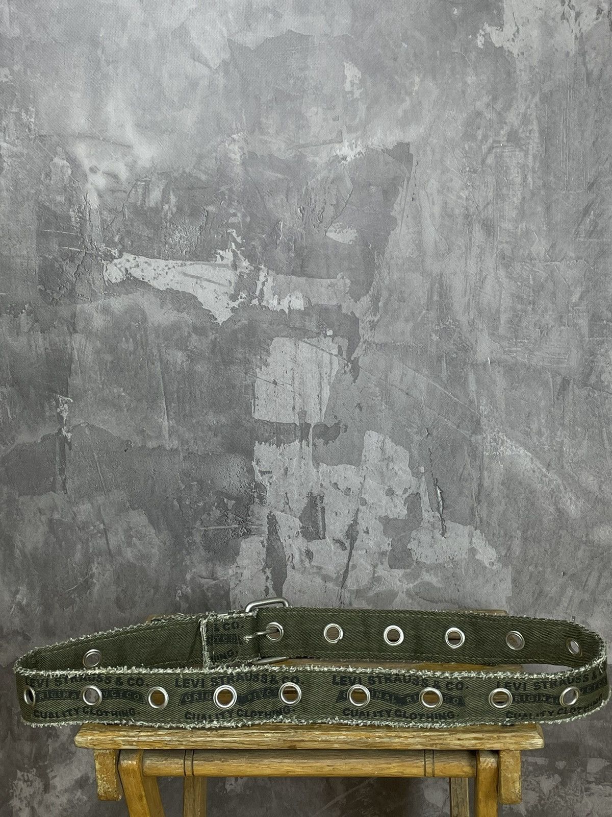 Japanese Brand × Vintage Levis Vintage Y2K Distressed Military Y2K Japan Belt Size ONE SIZE - 5 Thumbnail