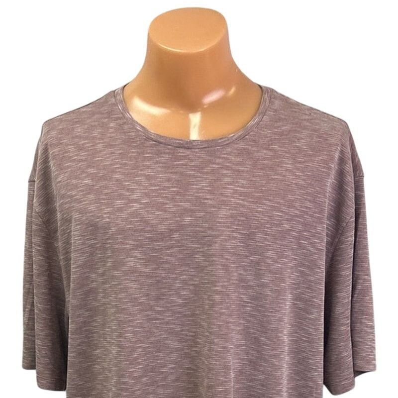 Joseph Abboud Joseph Abboud Mens 3XLT PolyModal Heathered Tee Shirt Size US XXL / EU 58 / 5 - 2 Thumbnail
