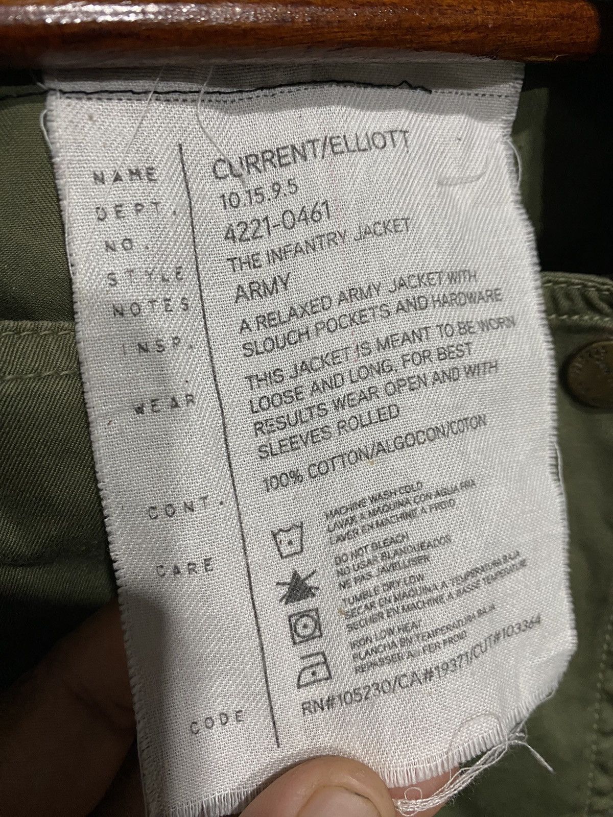 Vintage Vintage Army jacket Size US L / EU 52-54 / 3 - 12 Thumbnail