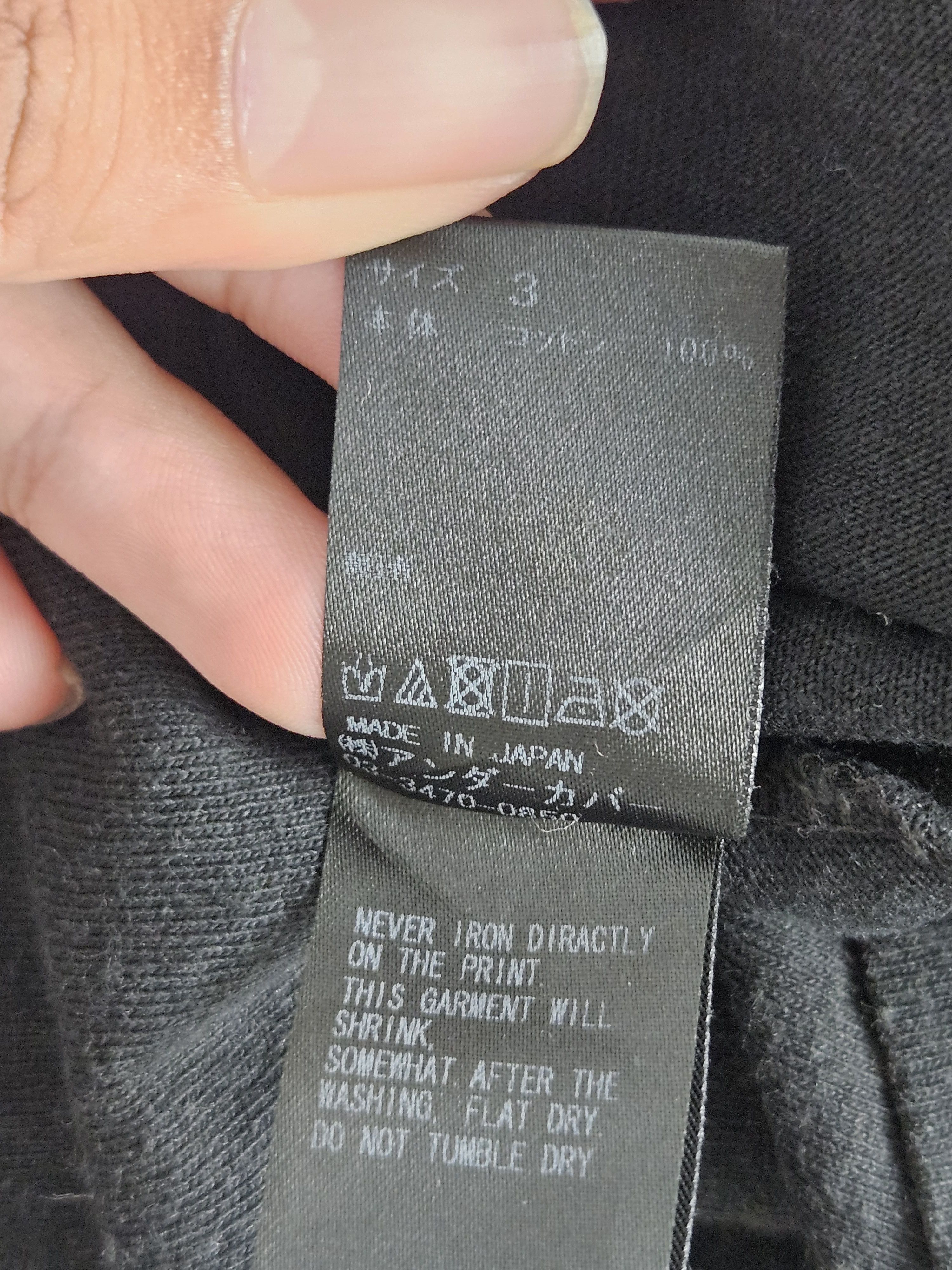 Undercover Undercover Order Disorder Triangle tee shirt Size US L / EU 52-54 / 3 - 6 Thumbnail