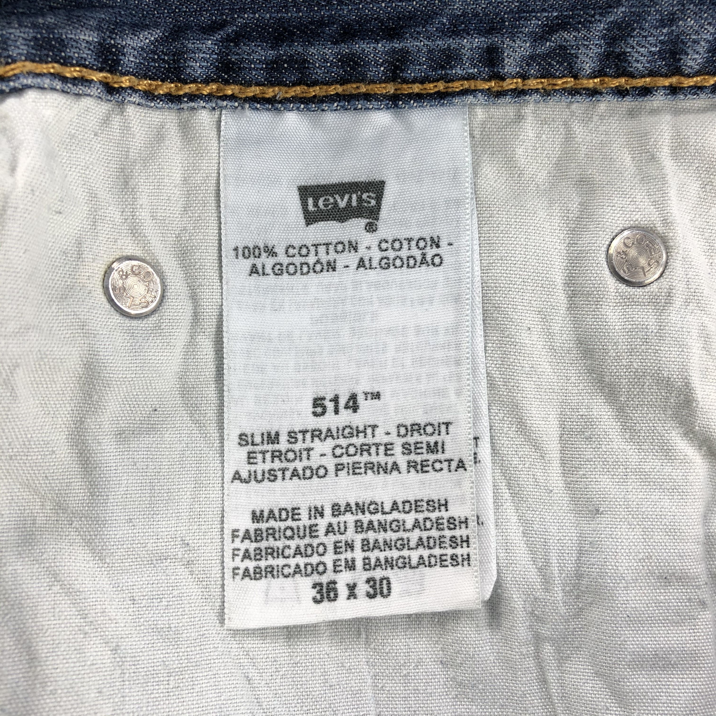 Levi's Vintage Levis 514 Jeans-J1018 Size US 36 / EU 52 - 10 Thumbnail