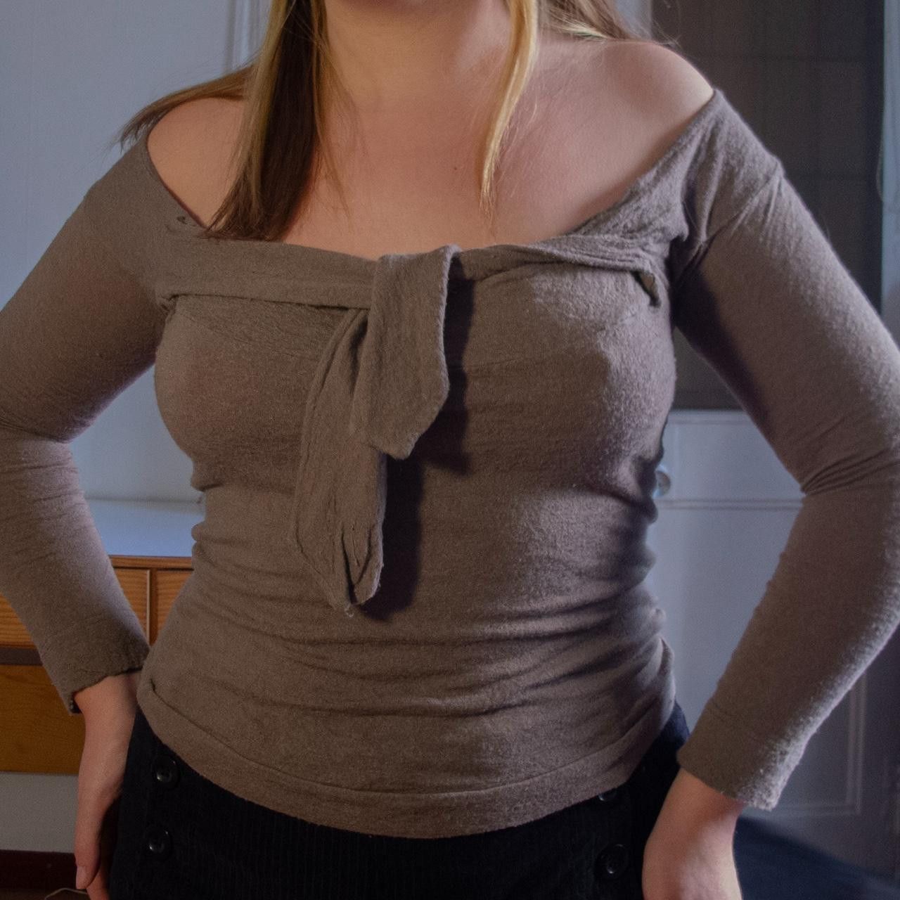 Diesel Brown Diesel Wool sweater top Size XS / US 0-2 / IT 36-38 - 4 Thumbnail