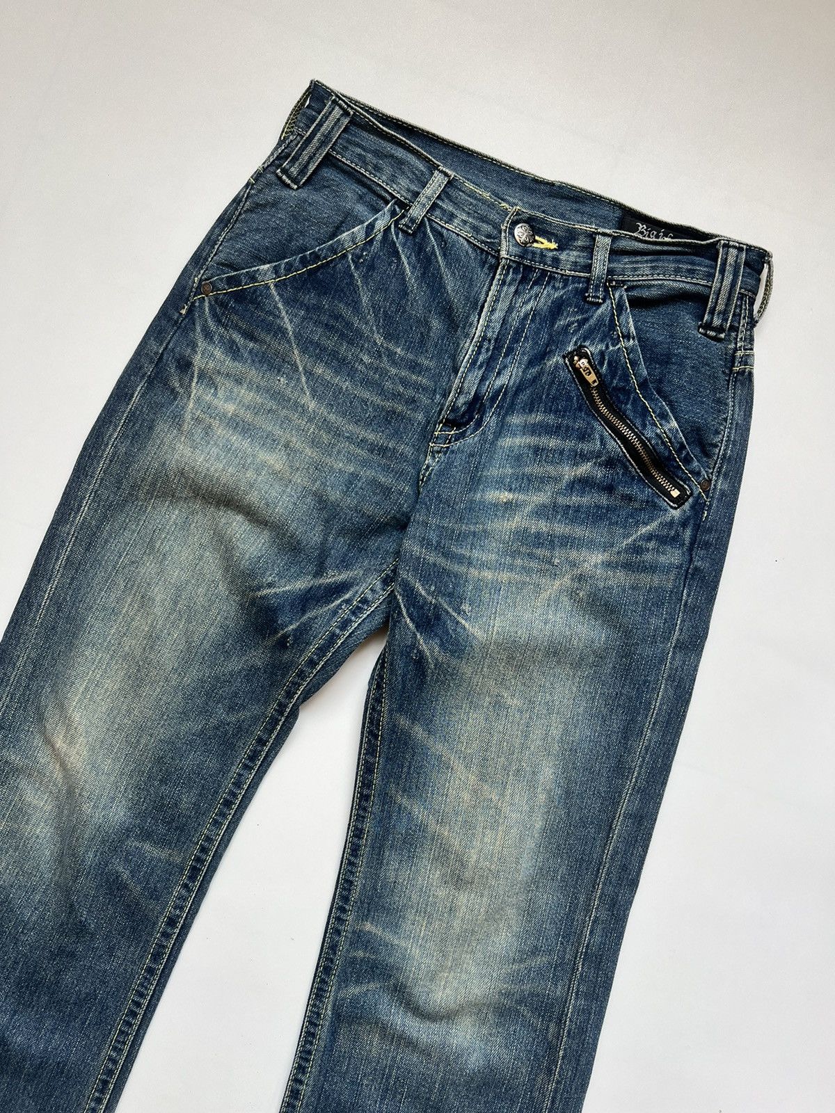 Big John Flared Big John Jr Japanese Denim Vintage Size US 28 / EU 44 - 4 Thumbnail