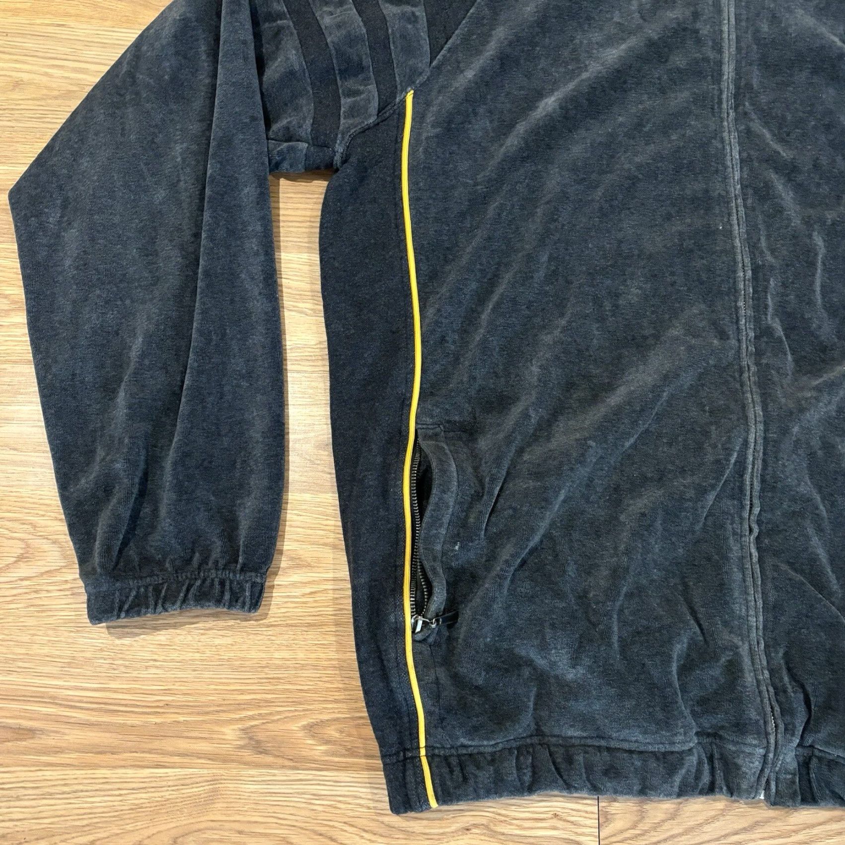 Ecko Unltd. VINTAGE Ecko Unltd Knit Jacket Gray Velour Track Full Zip Men’s XL Jacket Size US XL / EU 56 / 4 - 6 Thumbnail