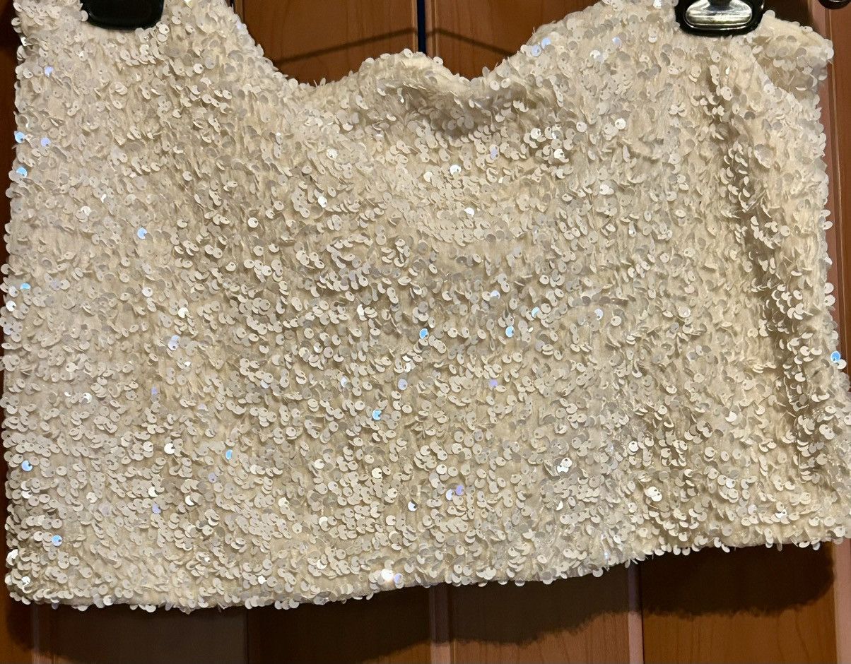 H&M H&M sequin bandeau top Size L / US 10 / IT 46 - 11 Thumbnail