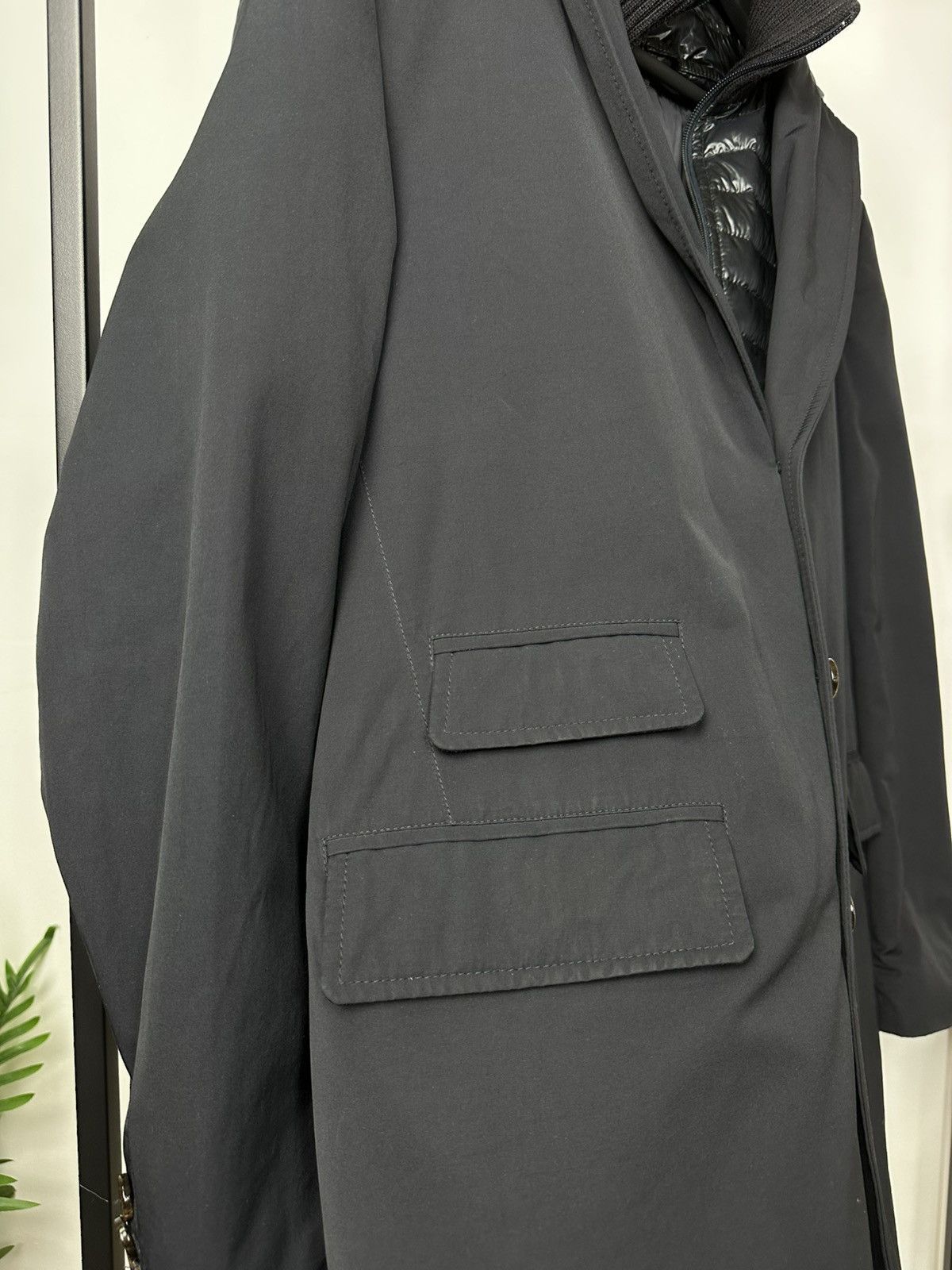 Moncler Moncler Lesparre Giubbotto Men’s Jacket Down Dark Blue 3 Sz Size US L / EU 52-54 / 3 - 4 Thumbnail