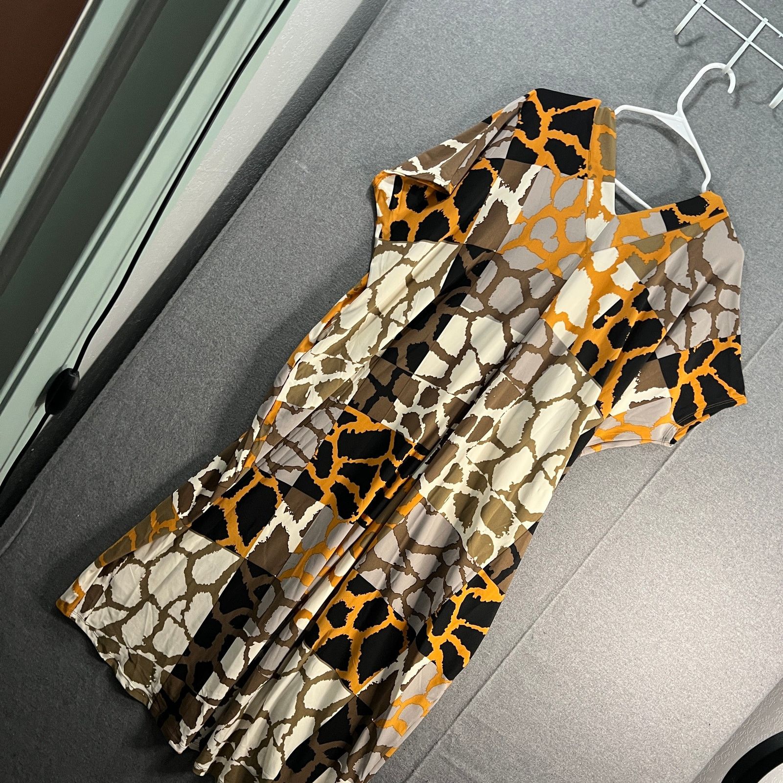 Other Attitudes by Renee Reg Global Illusion Cocoon Size S / US 4 / IT 40 - 15 Thumbnail