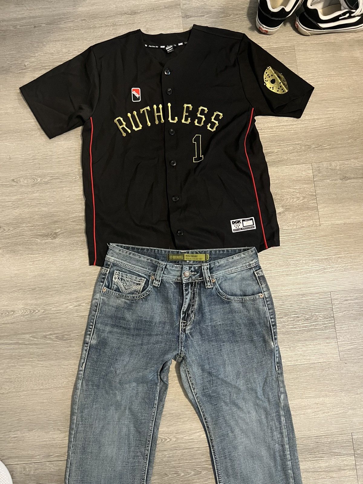 DGK Crazy🔥 Ruthless DGK Baseball Jersey Size US M / EU 48-50 / 2 - 1 Thumbnail