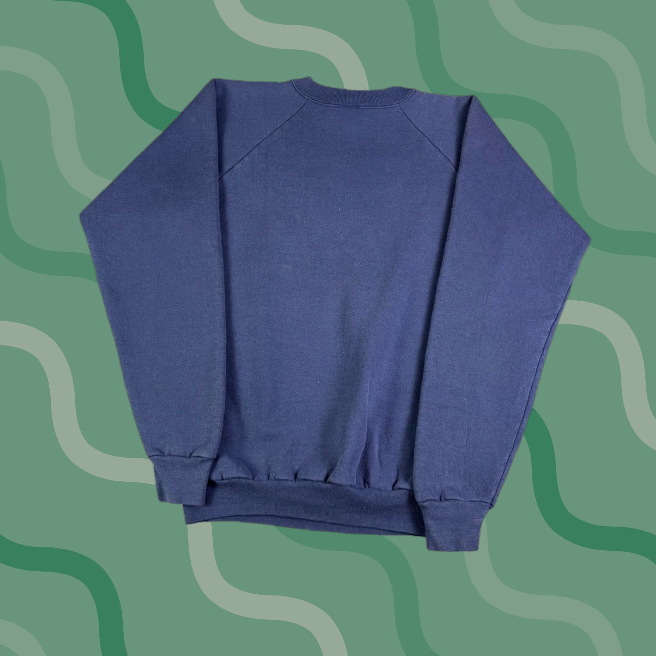 Fruit Of The Loom VINTAGE Tony D Branda Shelby Mustang Parts Cobra Graphic Sweatshirt Mens XL Navy Blue Size US XL / EU 56 / 4 - 1 Thumbnail