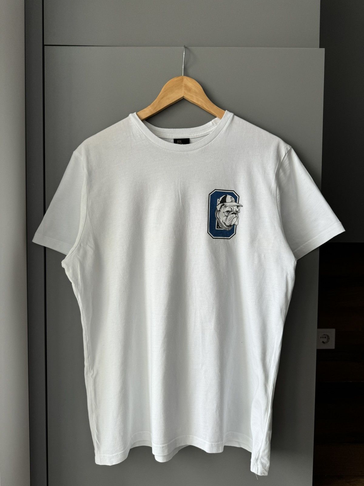 Drake OVO Bulldog White T Shirt Size US L / EU 52-54 / 3 - 3 Thumbnail