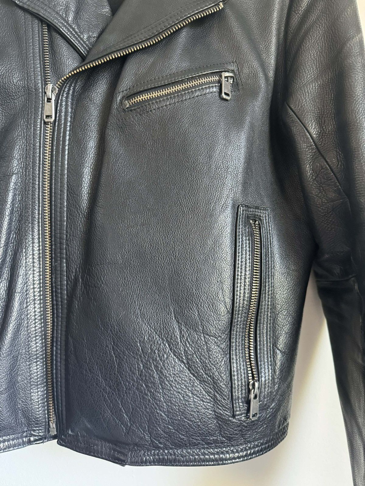 Vintage Vintage trashed 80s slim biker jacket Size US M / EU 48-50 / 2 - 5 Thumbnail