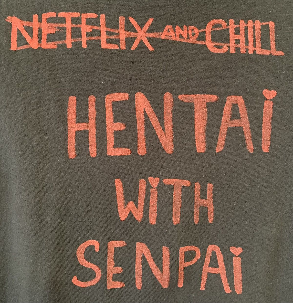 Other Netflix And Chill - Hentai With Senpai Woman’s T-shirt Size XL / US 12-14 / IT 48-50 - 7 Thumbnail