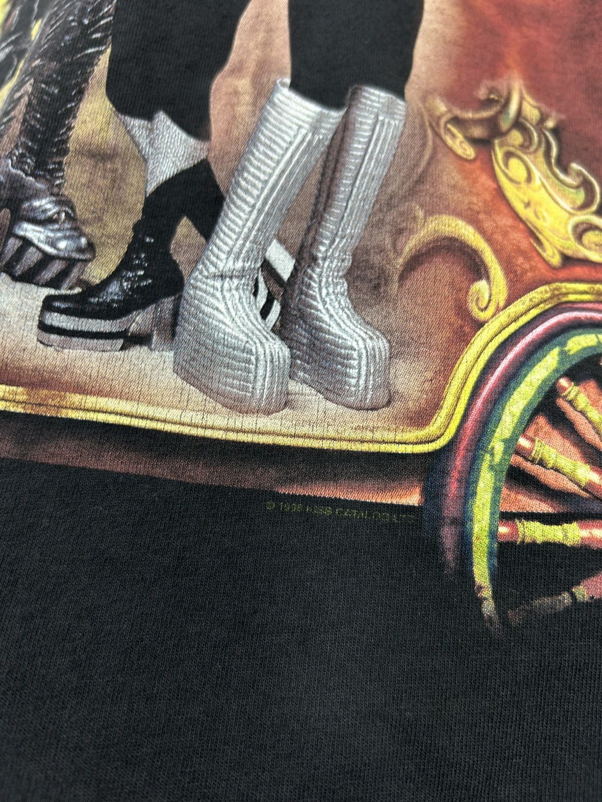 Band Tees × KISS × Vintage 1998 Kiss Psycho Circus Size US XL / EU 56 / 4 - 4 Thumbnail