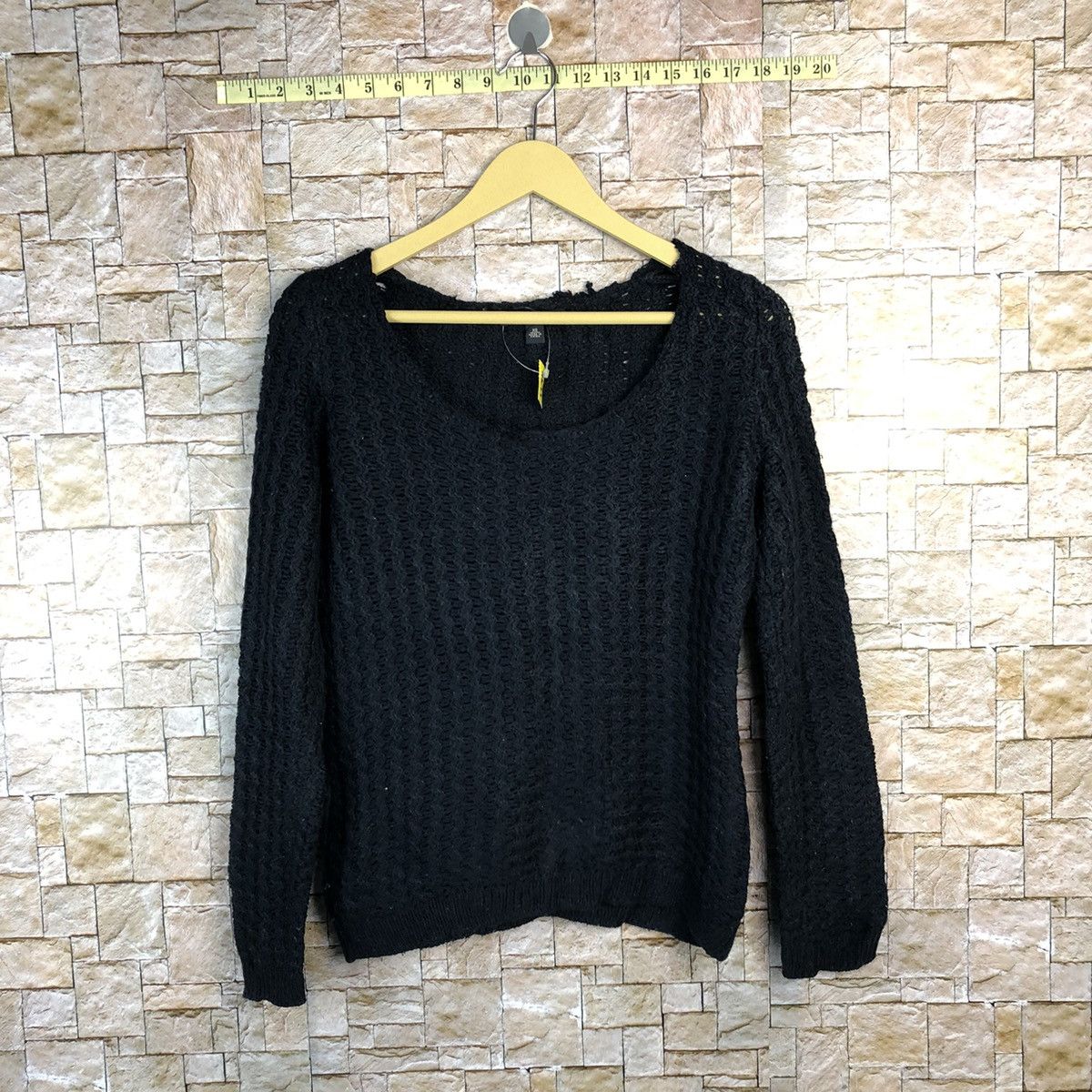 Banana Republic × Homespun Knitwear Banana Republic Black Knitwear #A671 Size XS / US 0-2 / IT 36-38 - 1 Thumbnail