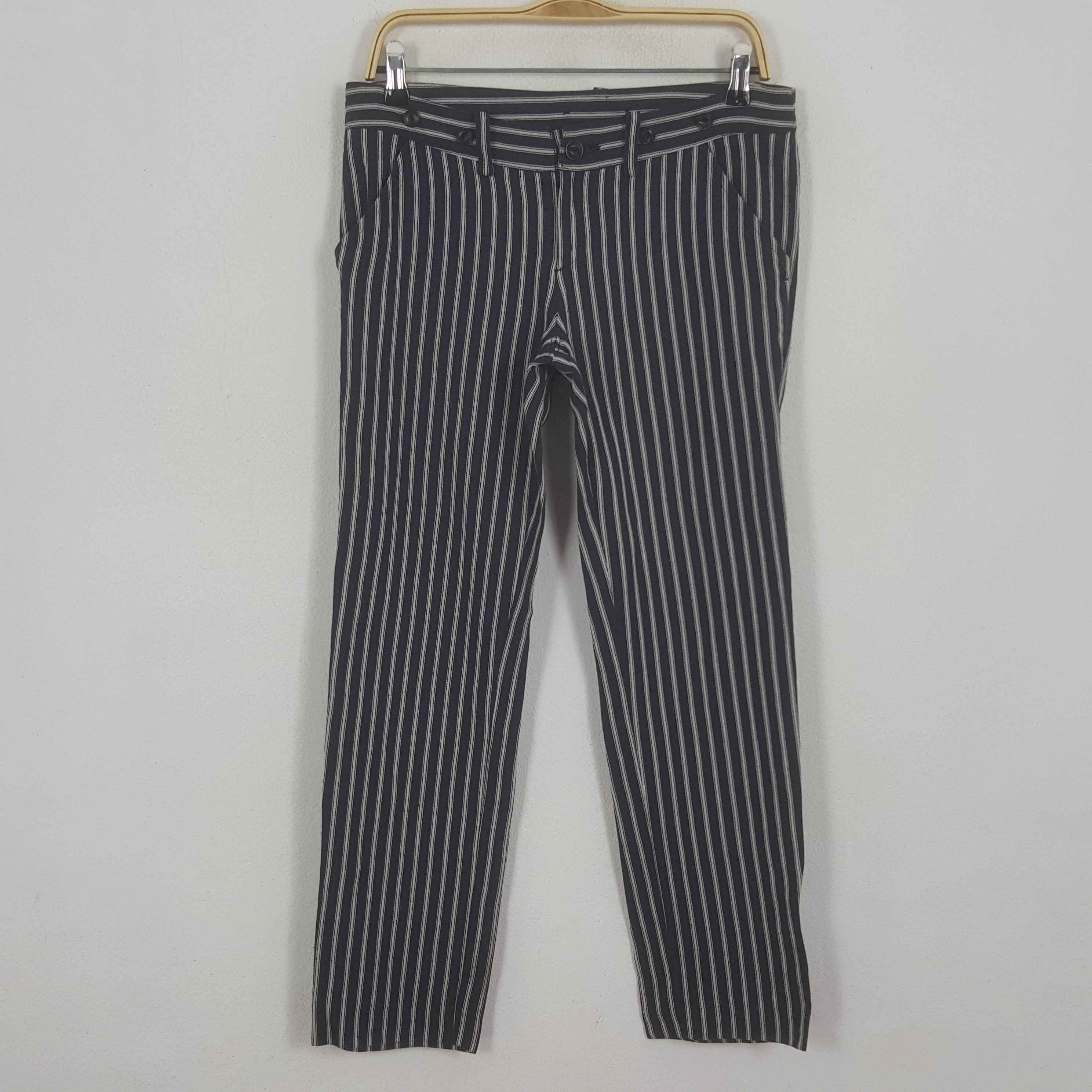 Hysteric Glamour Vintage Hysteric Glamour Striped Rare Style Pants Size 32" / US 10 / IT 46 - 1 Thumbnail