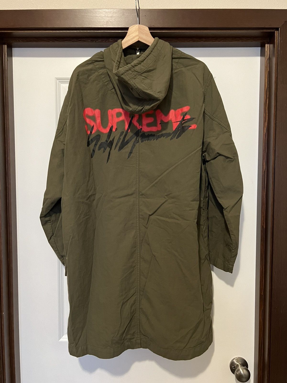 Supreme × Yohji Yamamoto Yohji Supreme Parka Size US M / EU 48-50 / 2 - 2 Thumbnail