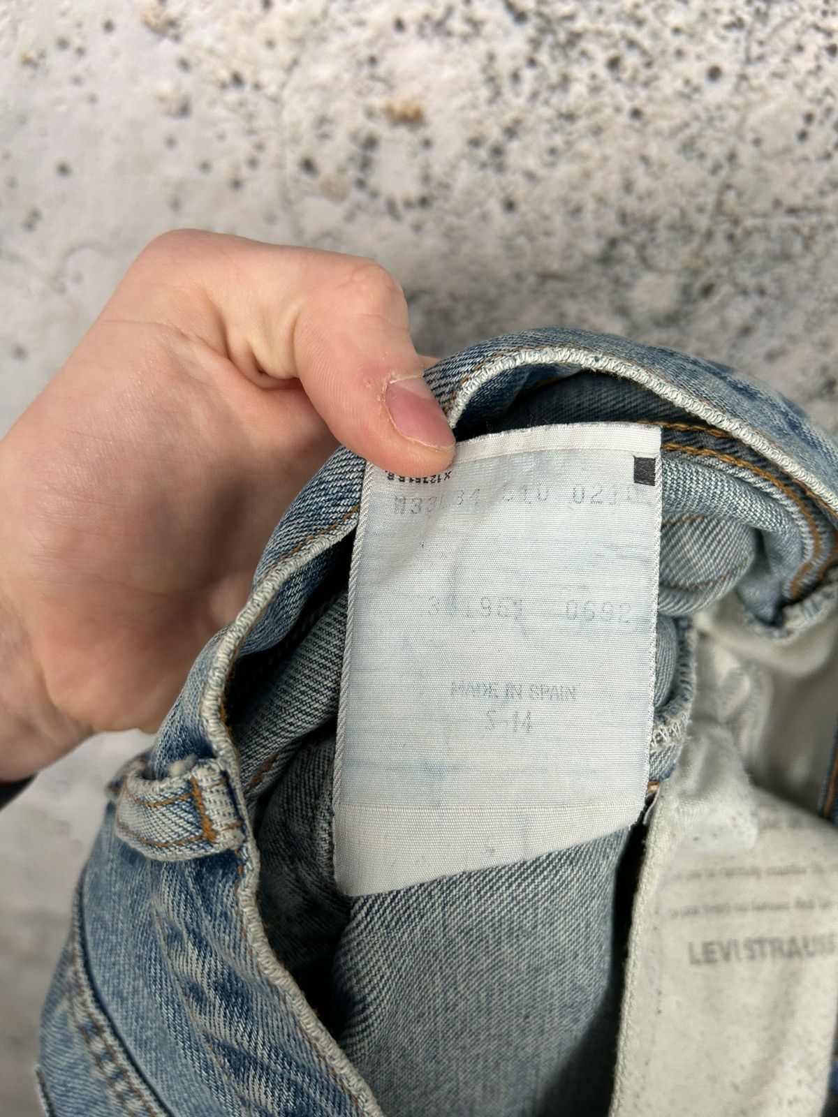 Levi's Vintage Clothing Vintage Levi’s 510 Selvedge Denim 1992 Rare Archival 90s Size US 33 - 9 Thumbnail