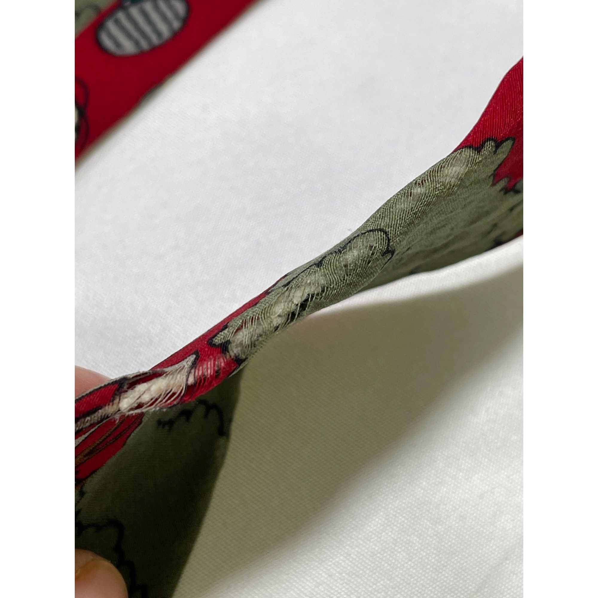 Peanuts Peanuts Cartoon Red Mens Silk Tie SKU 7637 Size ONE SIZE - 3 Thumbnail