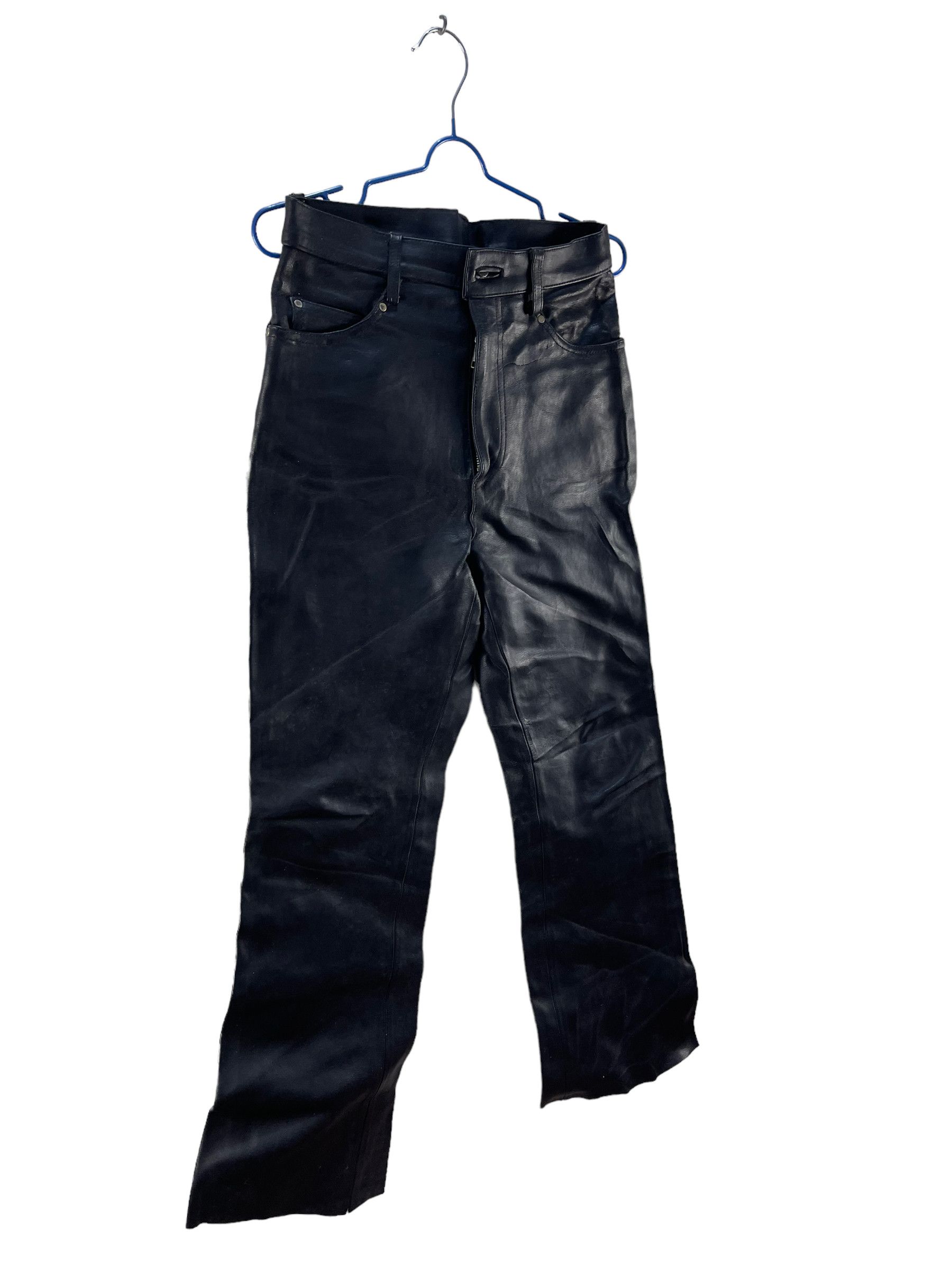 Harley Davidson Vintage Harley Davidson Leather Pant Size 30" / US 8 / IT 44 - 3 Thumbnail