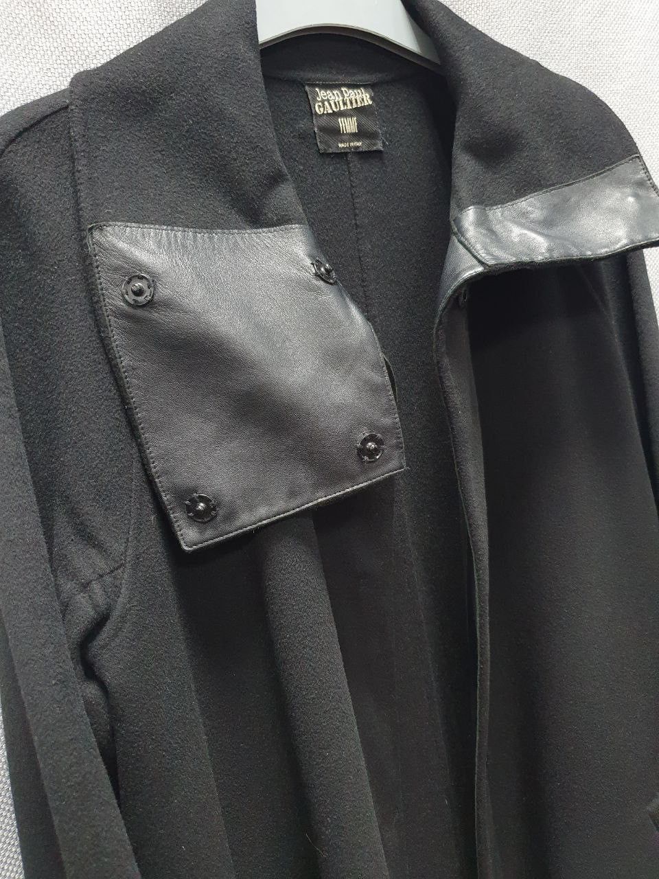Jean Paul Gaultier Jean Paul Gaultier Femme wool cachmere over coat Size L / US 10 / IT 46 - 9 Thumbnail