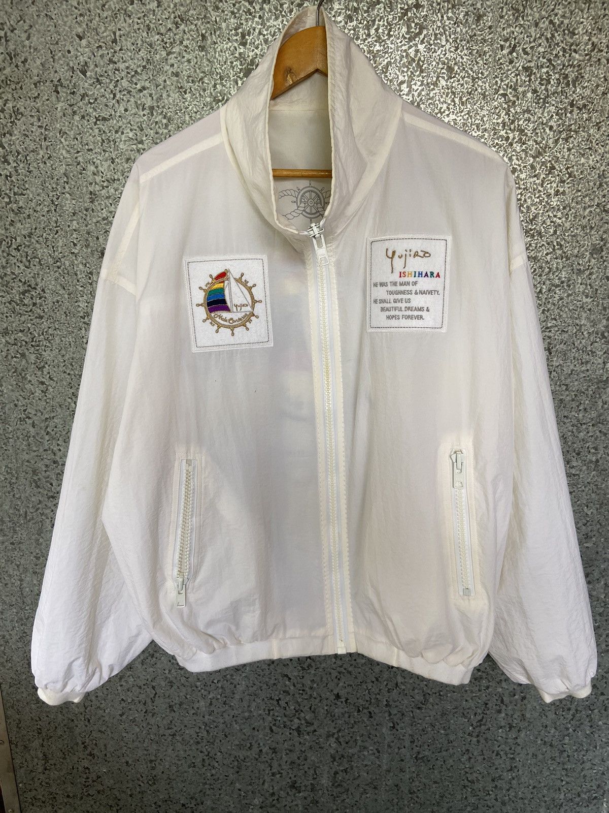 Designer Ishihara Yujiro jacket windbreaker reversible oversized Size US L / EU 52-54 / 3 - 8 Thumbnail