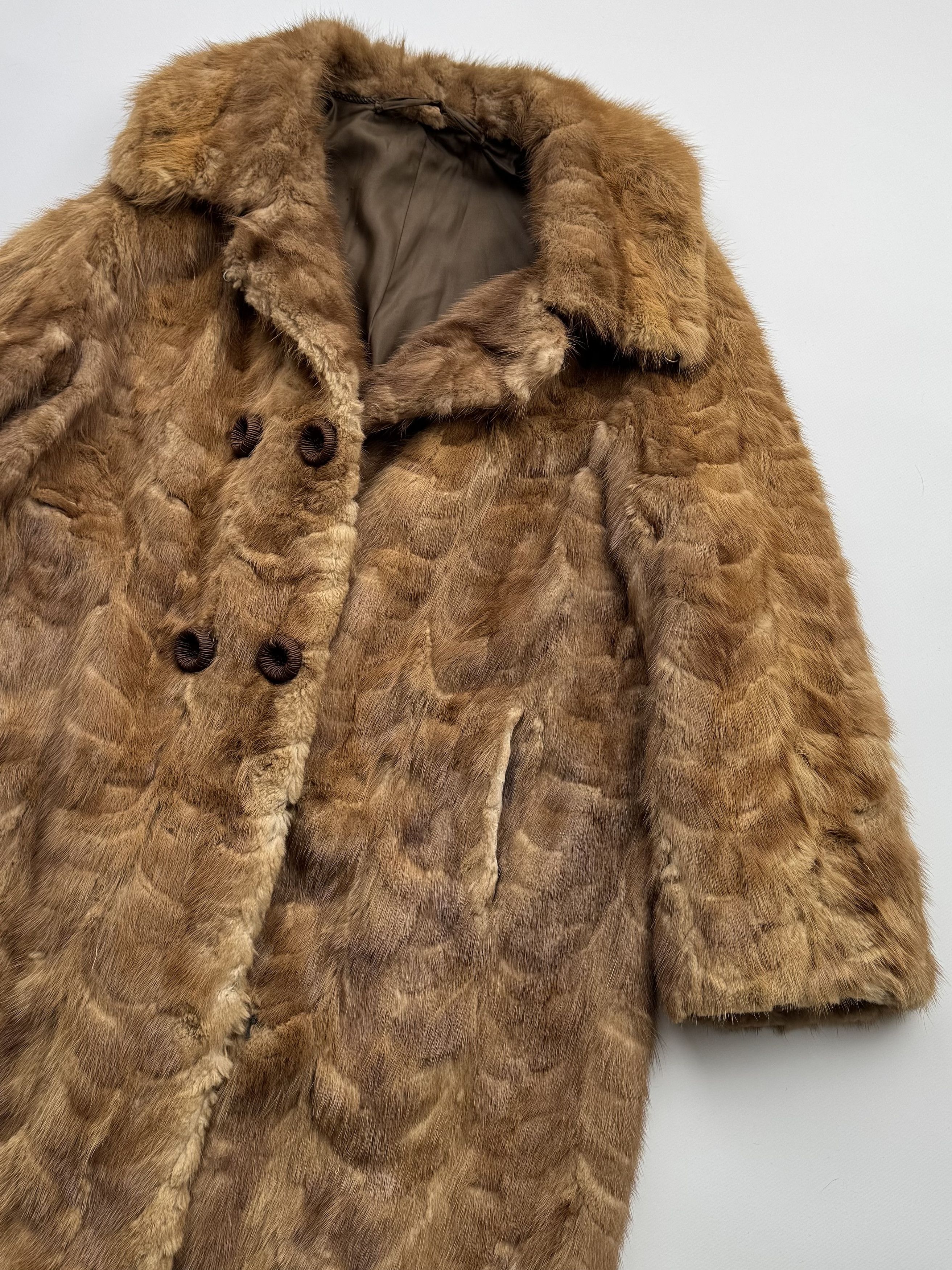 Vintage Vintage Real Fur Coat E2 Size L / US 10 / IT 46 - 3 Thumbnail