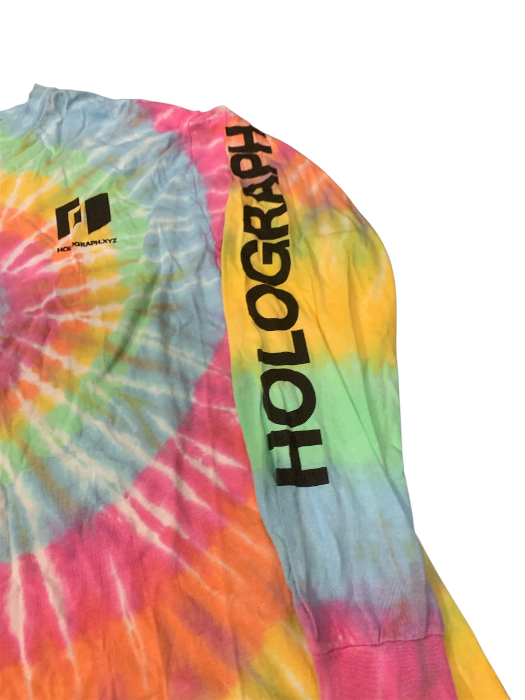 Japanese Brand Tie Dye Holograph NFT NYC LongSleeve shirt Size US XL / EU 56 / 4 - 4 Thumbnail