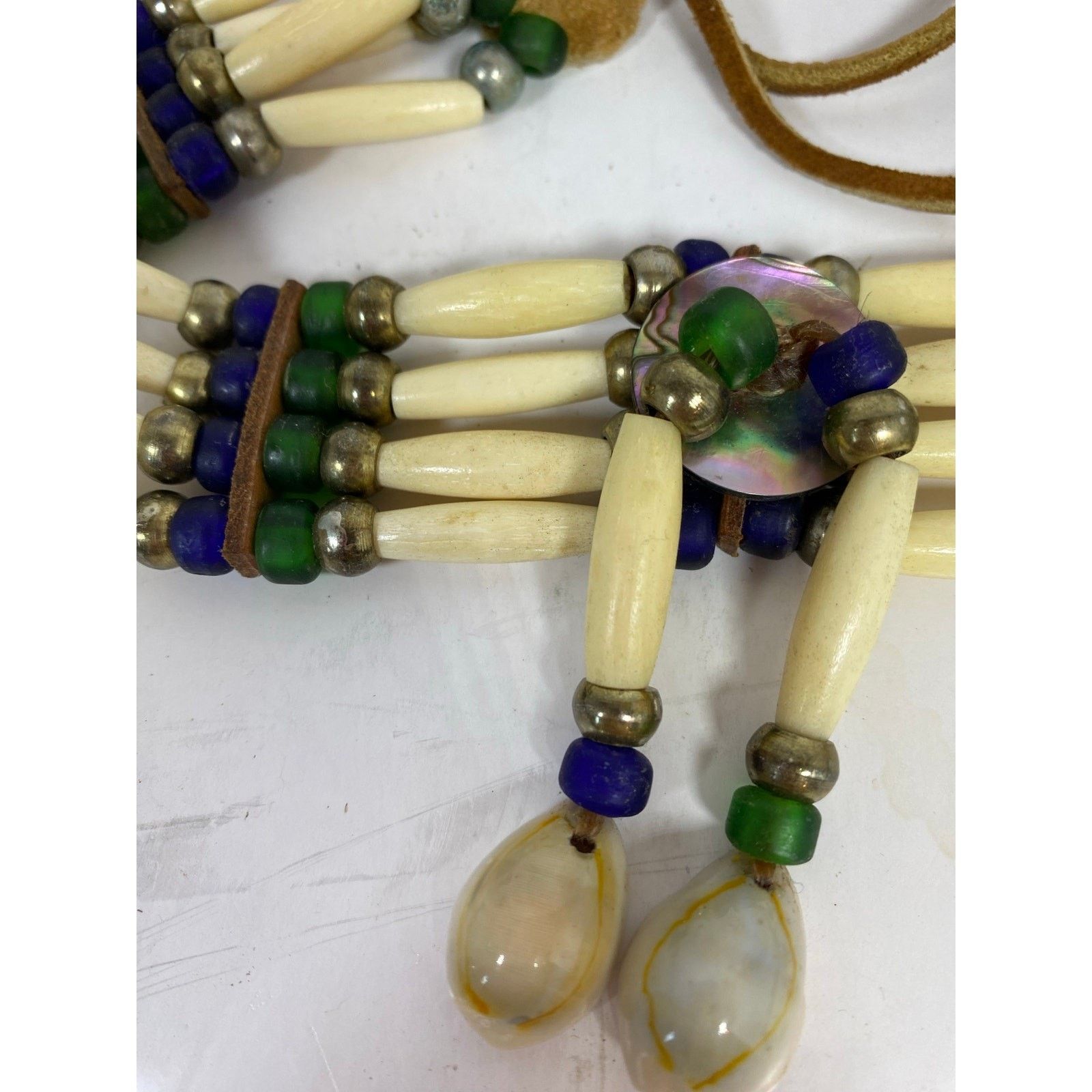 Other Native American Bone Choker Size ONE SIZE - 6 Thumbnail
