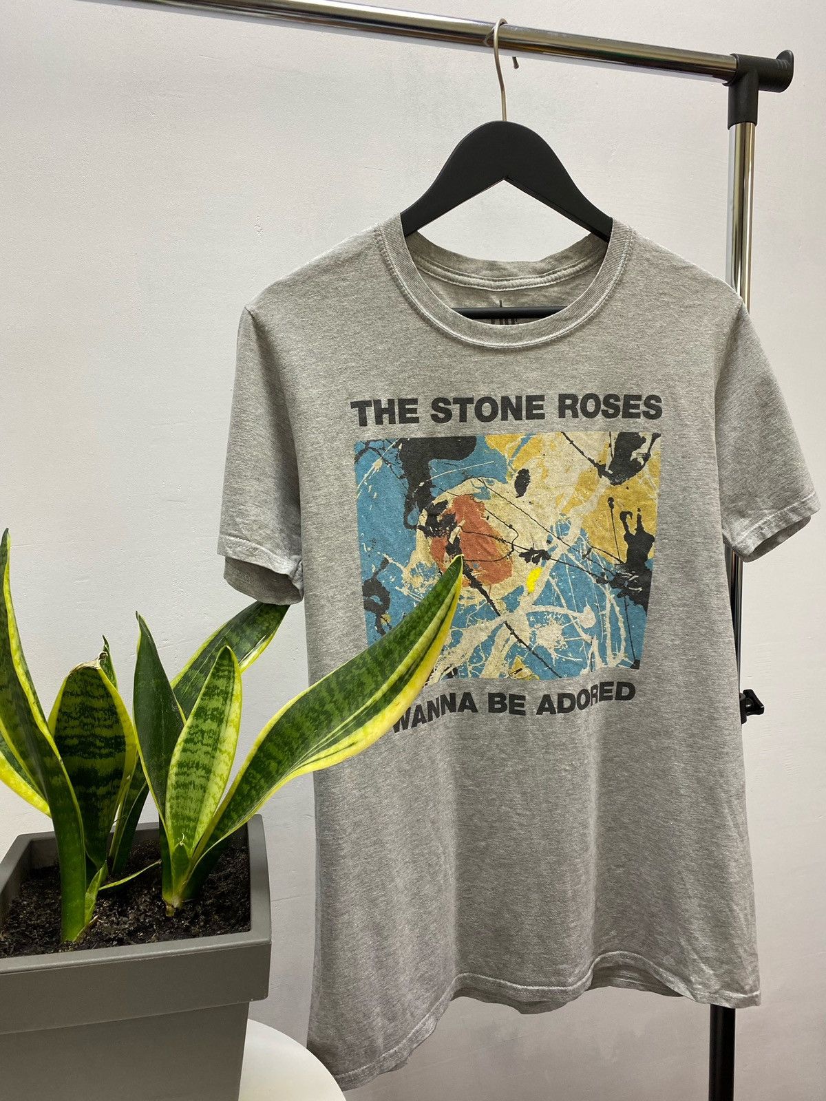 Band Tees × Vintage Vintage The Stone Roses I Wanna Be Adored Tee tShirt Size US L / EU 52-54 / 3 - 3 Thumbnail