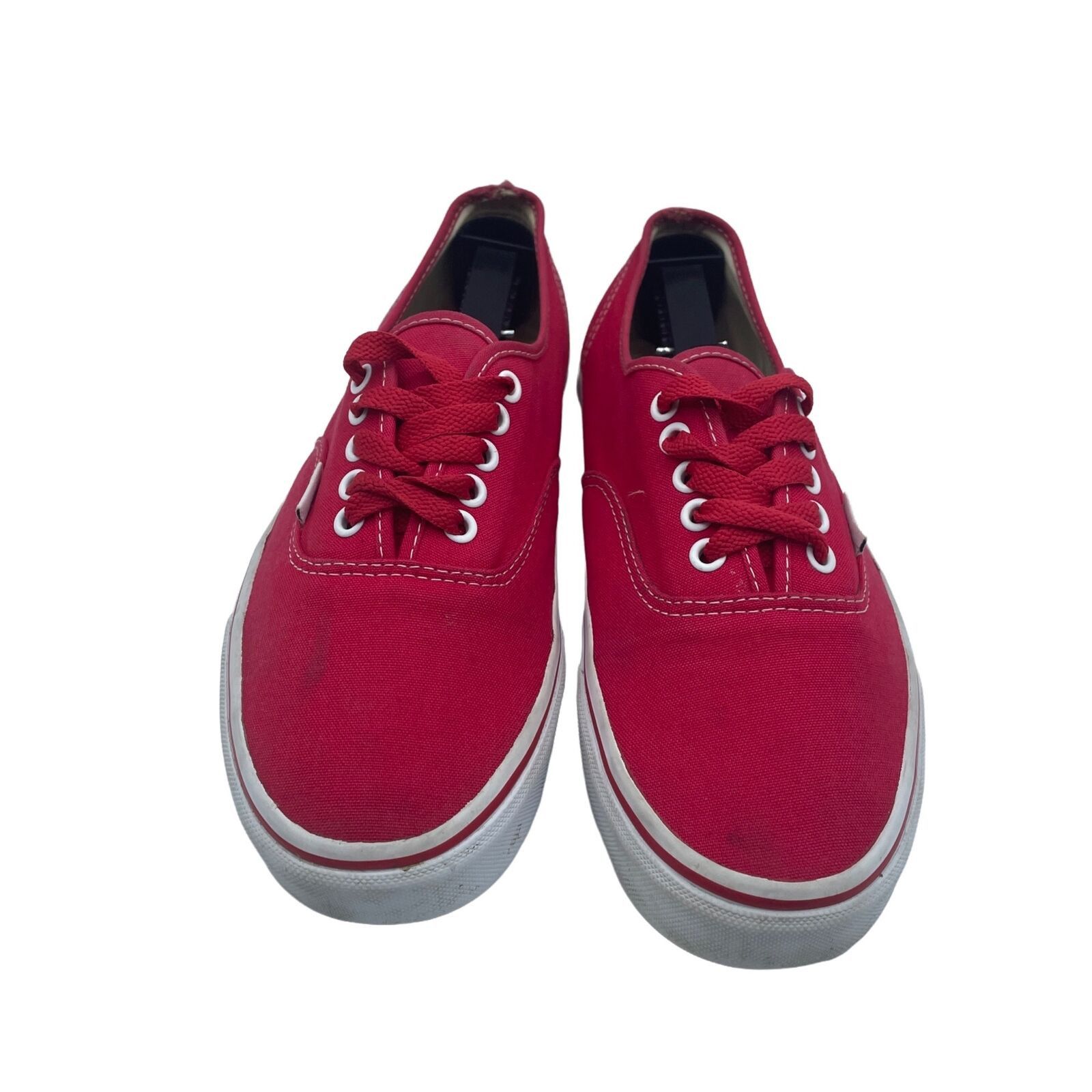 Vans Vans Authentic Low Red Canvas Shoes Skateboard Casual Mens 8 Size US 8 / EU 41 - 3 Thumbnail