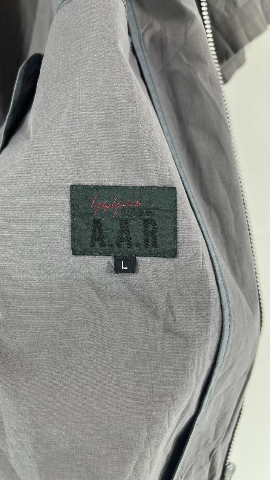 Yohji Yamamoto Vintage Full Zipper Yohjiyamamoto Shirt Size US L / EU 52-54 / 3 - 4 Thumbnail