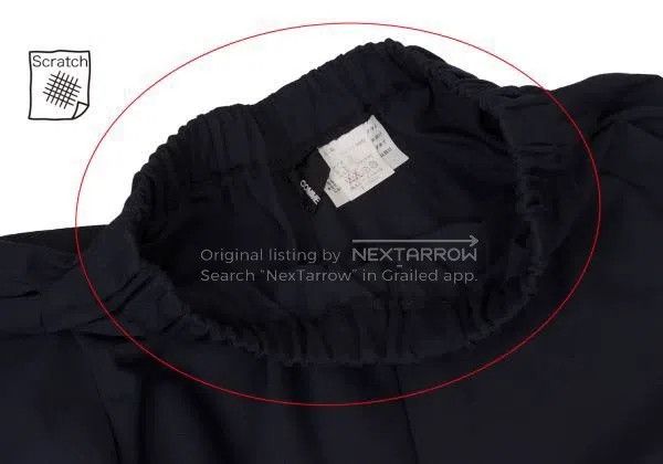 Comme des Garcons Comme Des Garcons size F Navy Retro Design Pants Size 25" / US 0 / IT 36 - 5 Thumbnail