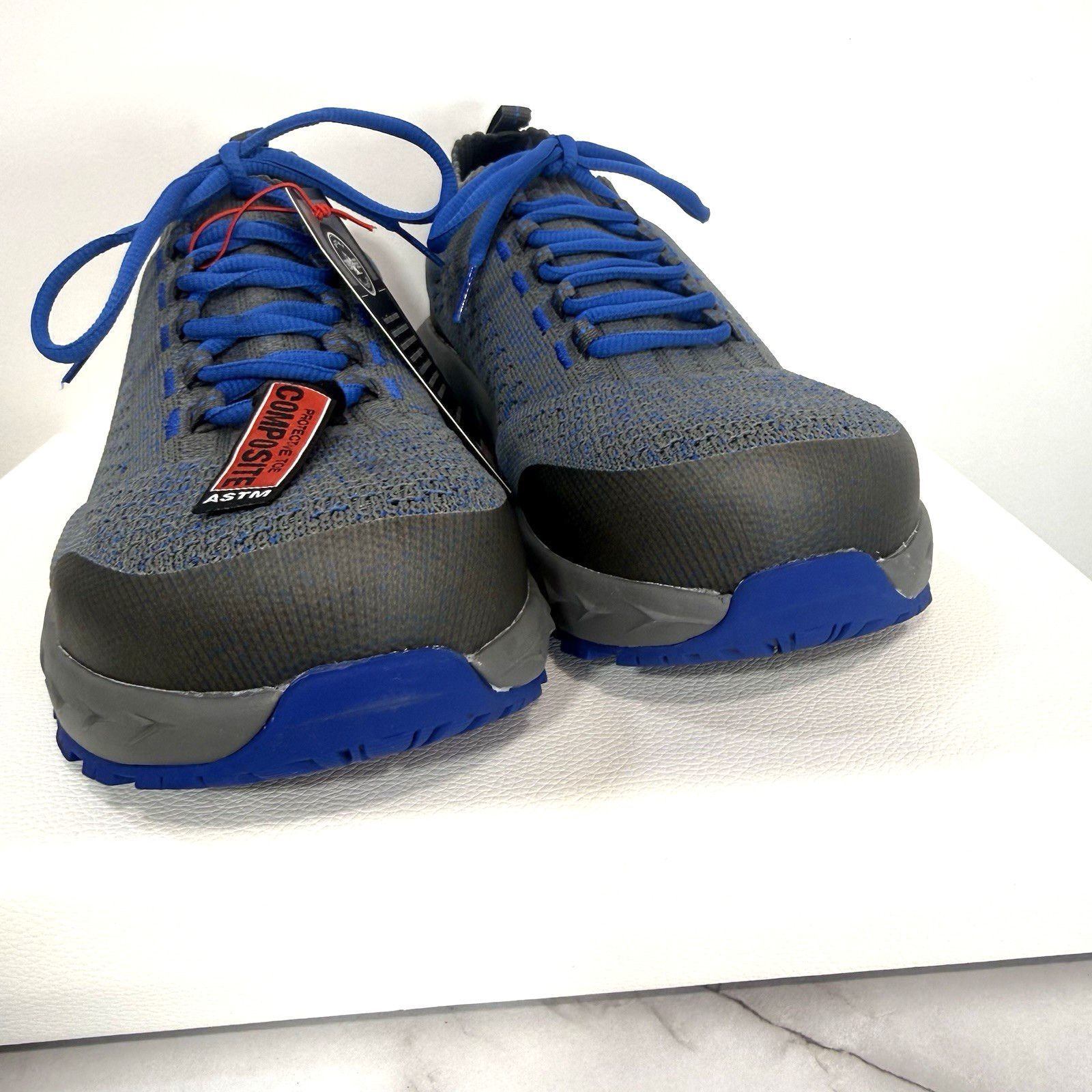 Rocky Rocky Wo's Workknit LX Gray/Blue Safety Shoes Size 9.5M Size US 9.5 / IT 39.5 - 7 Thumbnail