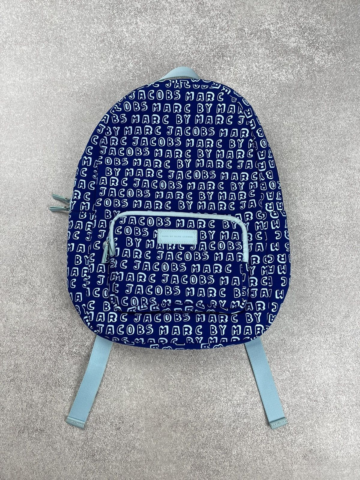 Marc Jacobs Marc Jacobs Backpack Monogram Blue Size ONE SIZE - 1 Thumbnail