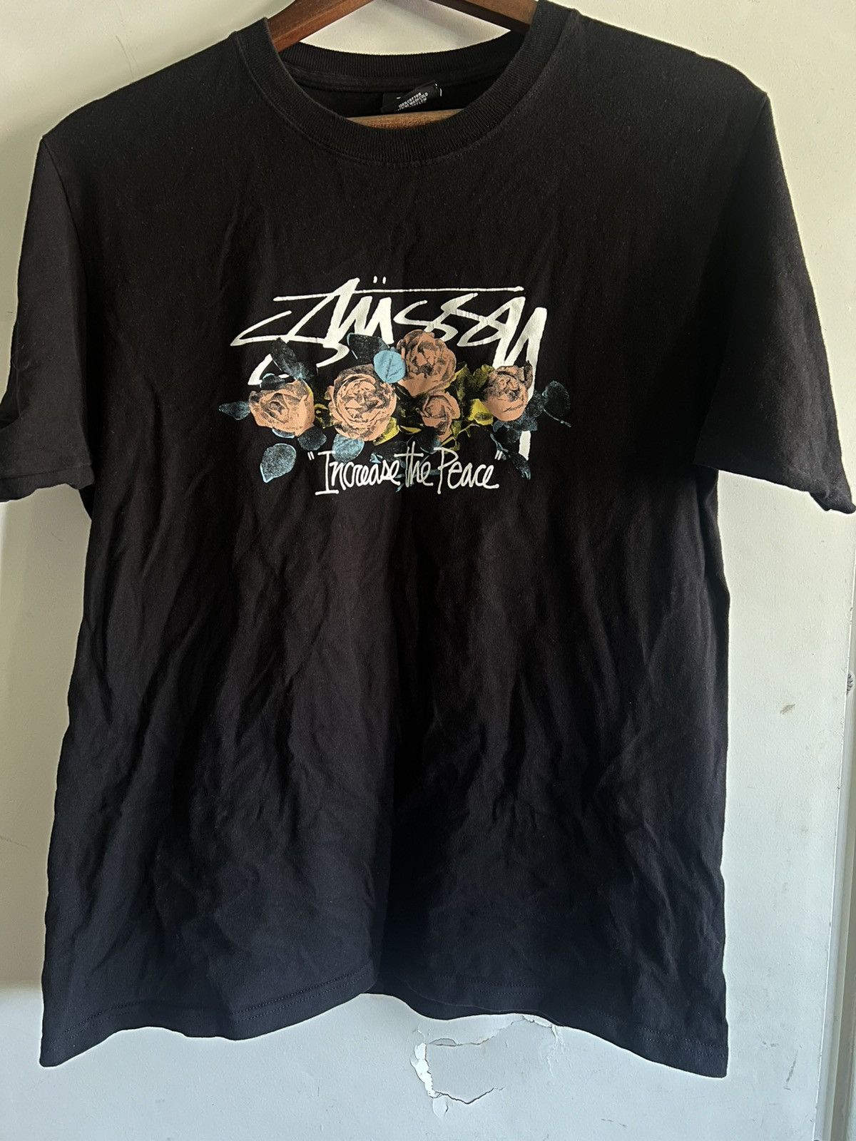 Stussy × Vintage Black Stussy Shirt Size US M / EU 48-50 / 2 - 1 Preview