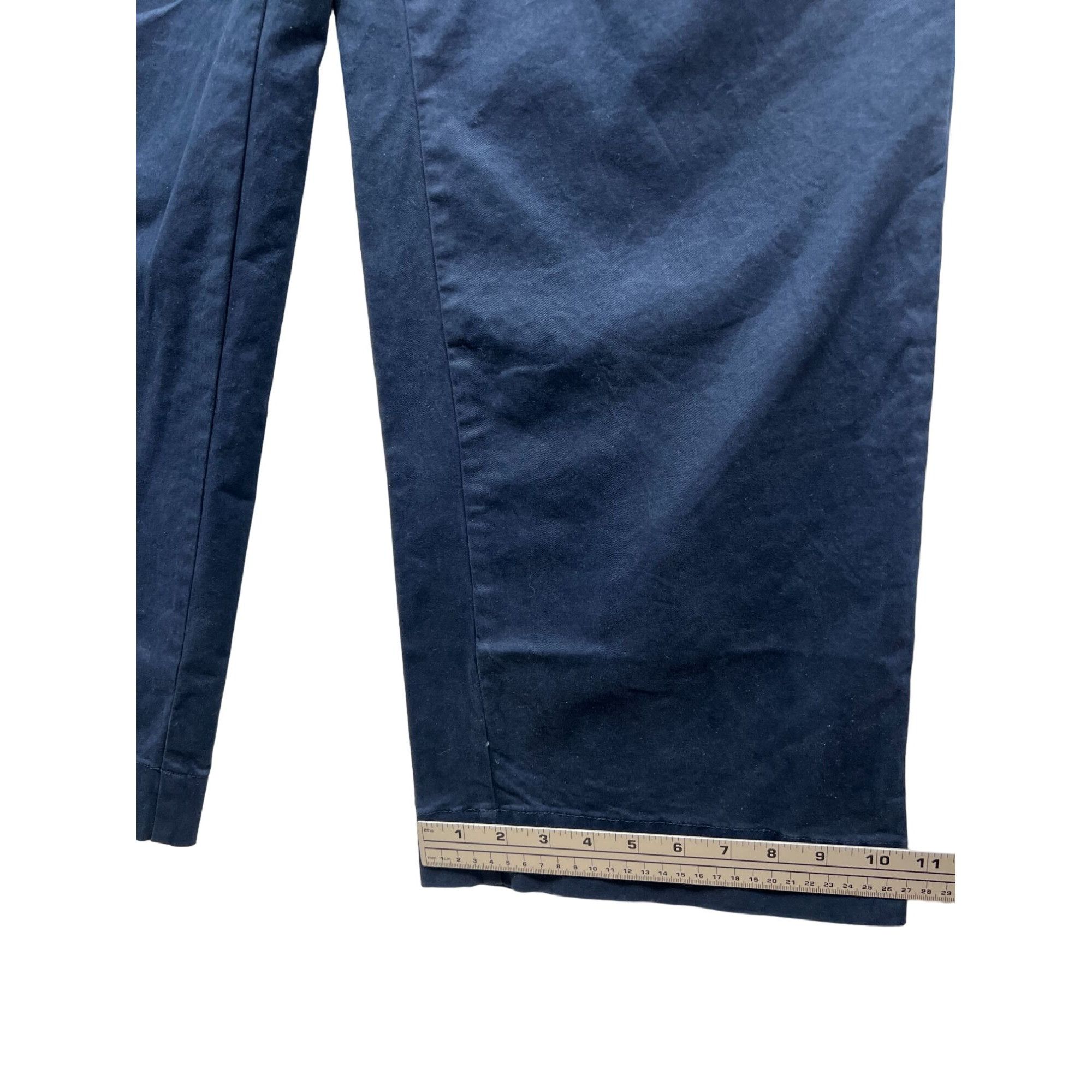 Other Free Assembly - Women's Wide-Leg Chino Pants - Blue - 4 Size 27" / US 4 / IT 40 - 9 Thumbnail