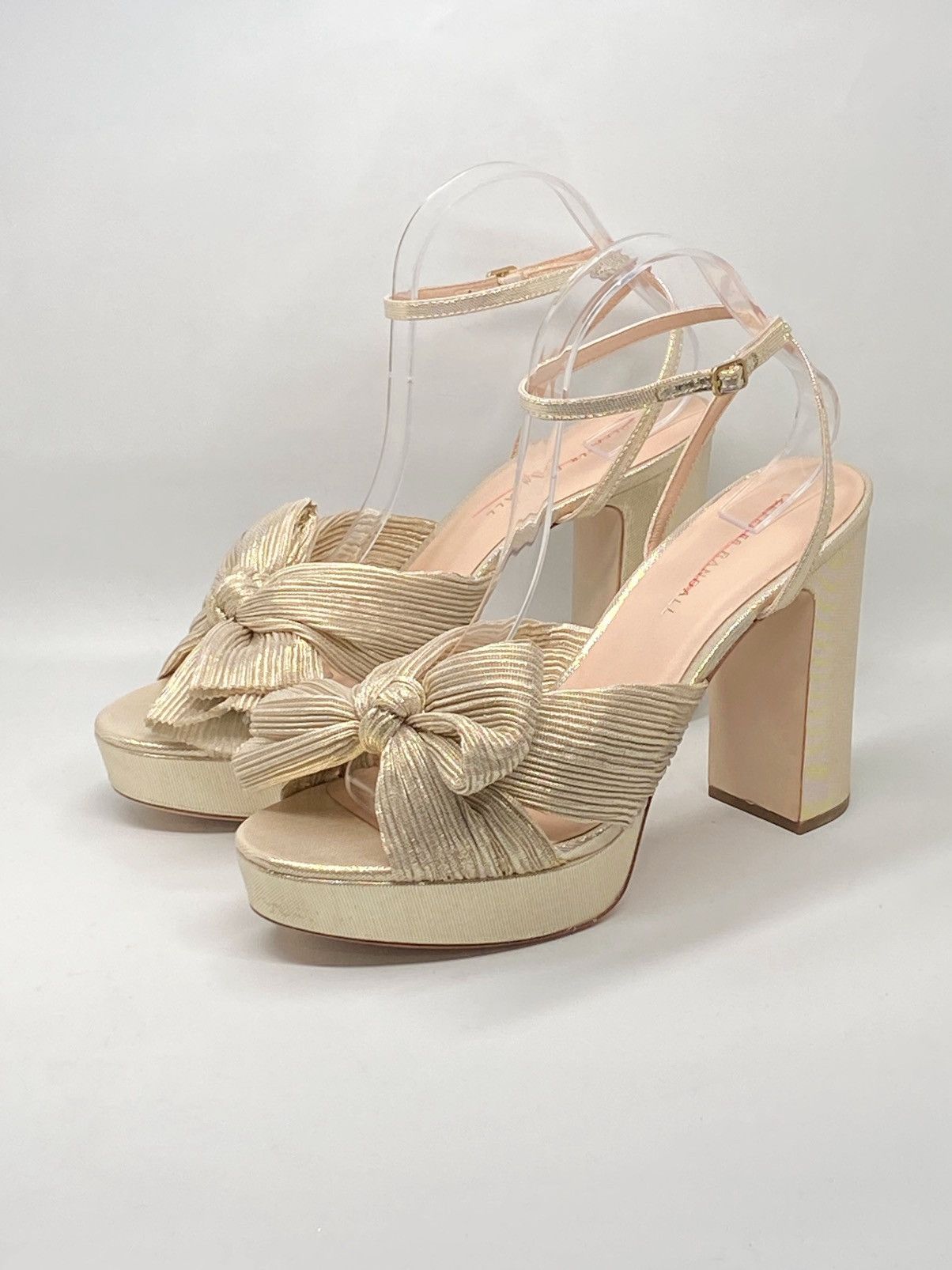 Loeffler Randall Loeffler Randall Natalia Pleated Platform Sandals size 10 Size US 10 / IT 40 - 5 Thumbnail