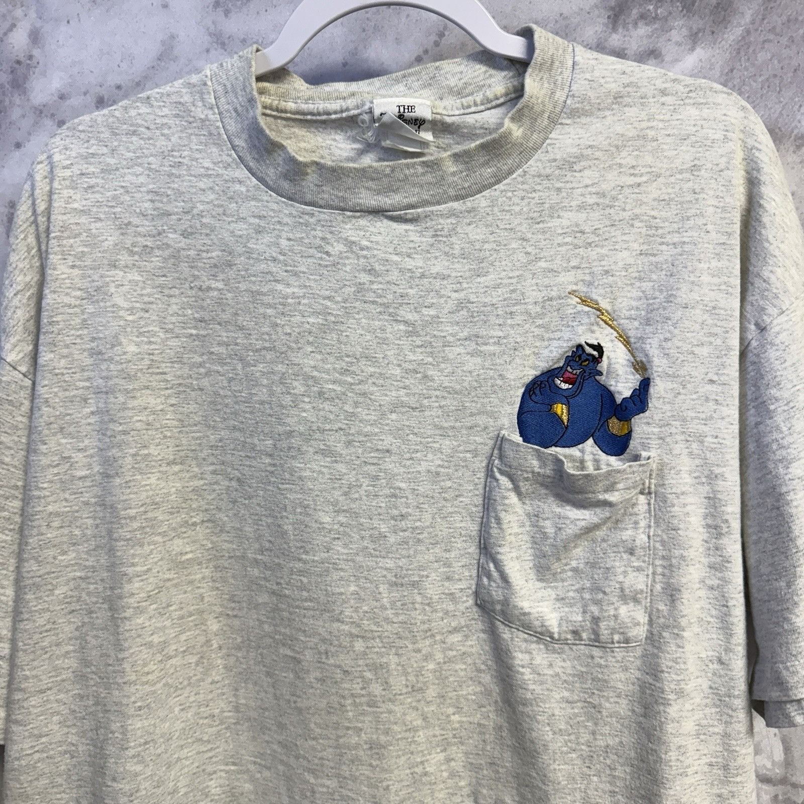 Disney Vintage Disney Aladin Genie T Shirt Mens XL 24.5x28.5 Embroi Size US XL / EU 56 / 4 - 1 Thumbnail