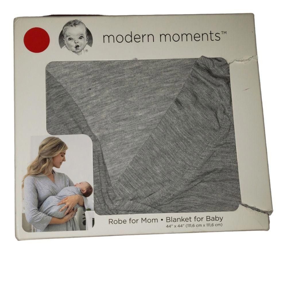 Designer CT1464 Gerber Maternity Robe & Blanket Combo Size ONE SIZE - 1 Thumbnail