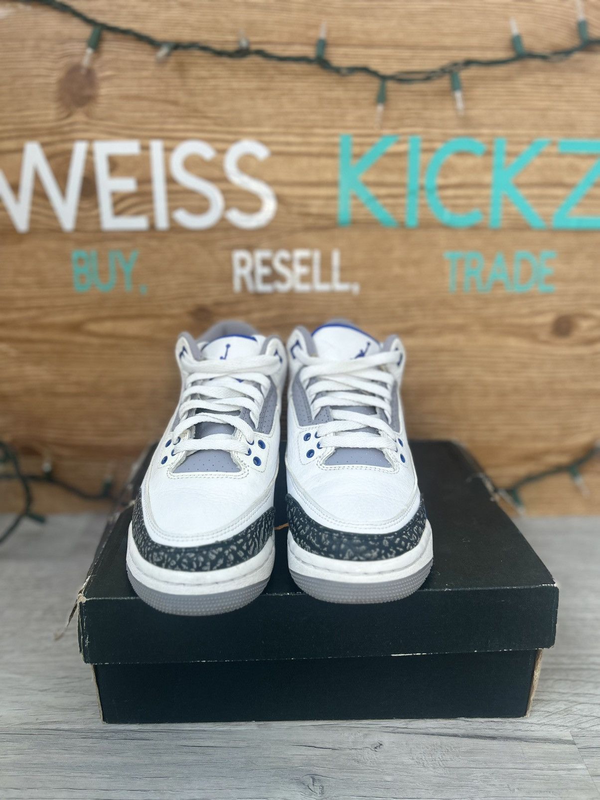 Jordan Brand Jordan 3 racer blue Size US 5 / EU 37 - 4 Thumbnail