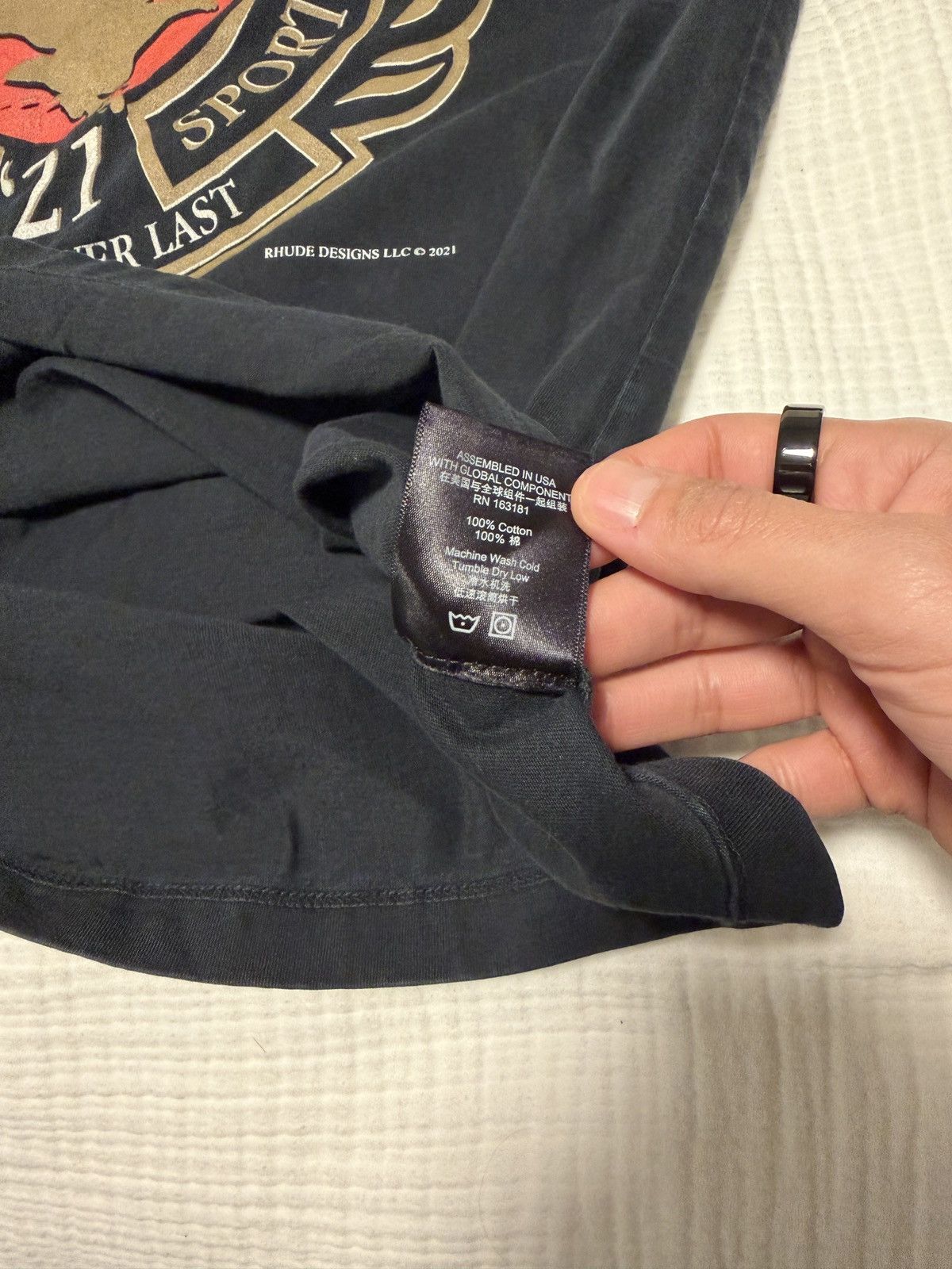 Rhude Rhude Tee Size US M / EU 48-50 / 2 - 2 Thumbnail
