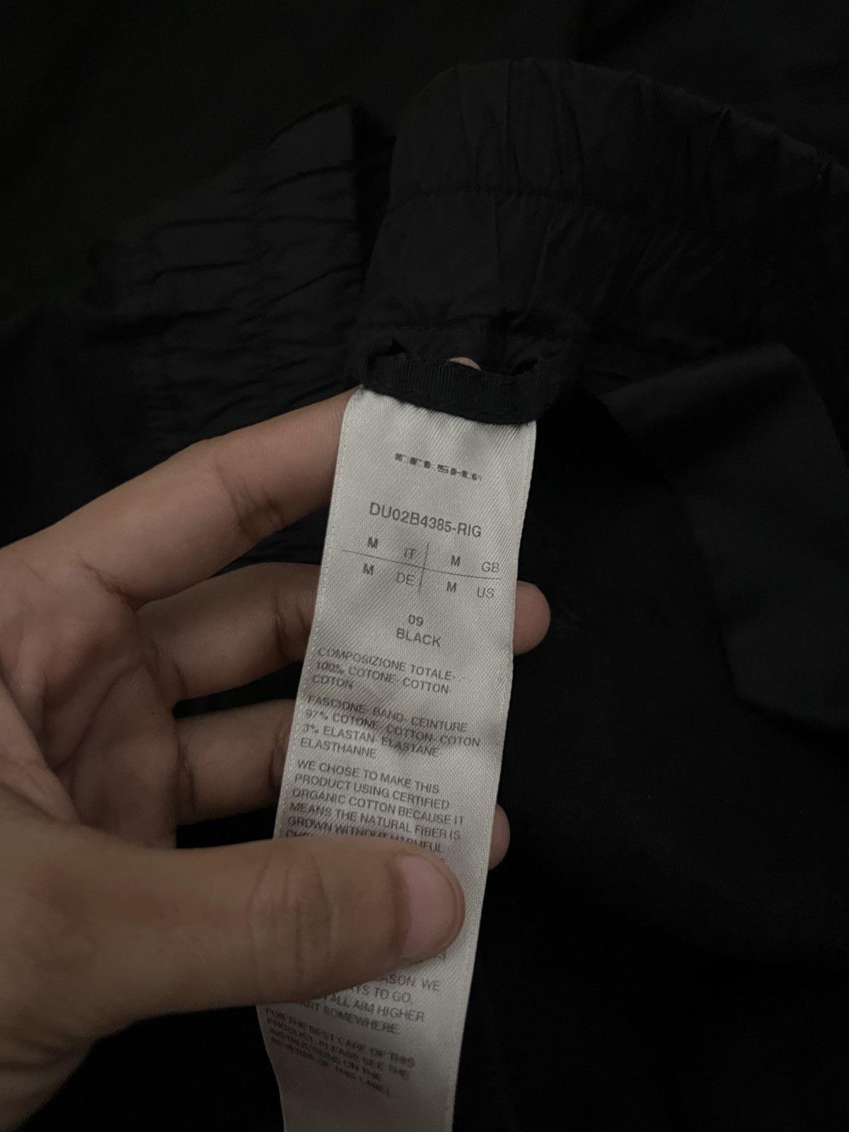 Rick Owens Drkshdw Rick Owens Drkshdw - F/W22 Drawstring Drop Crotch Trouser Size US 32 / EU 48 - 15 Thumbnail