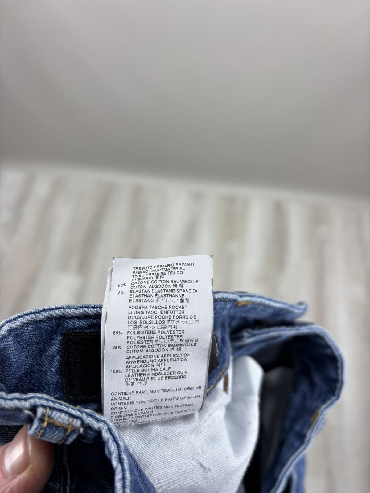 Dsquared2 Mens jeans Dsquared2 Size 48 Color Blue Size US 32 / EU 48 - 8 Thumbnail