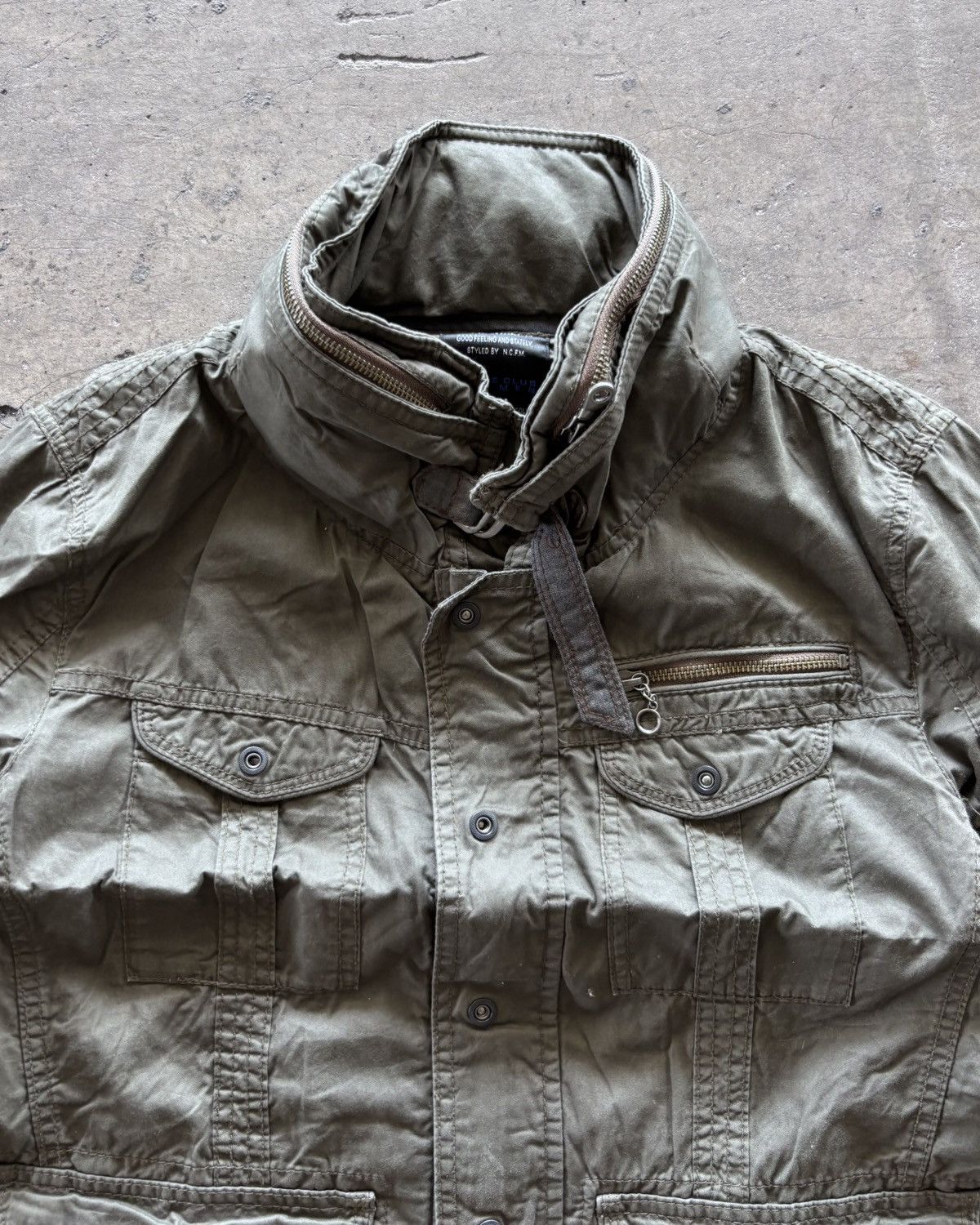 If Six Was Nine × Japanese Brand × Nicole Club Nicole Club For Men Cyber Bono Jacket Size US L / EU 52-54 / 3 - 4 Thumbnail