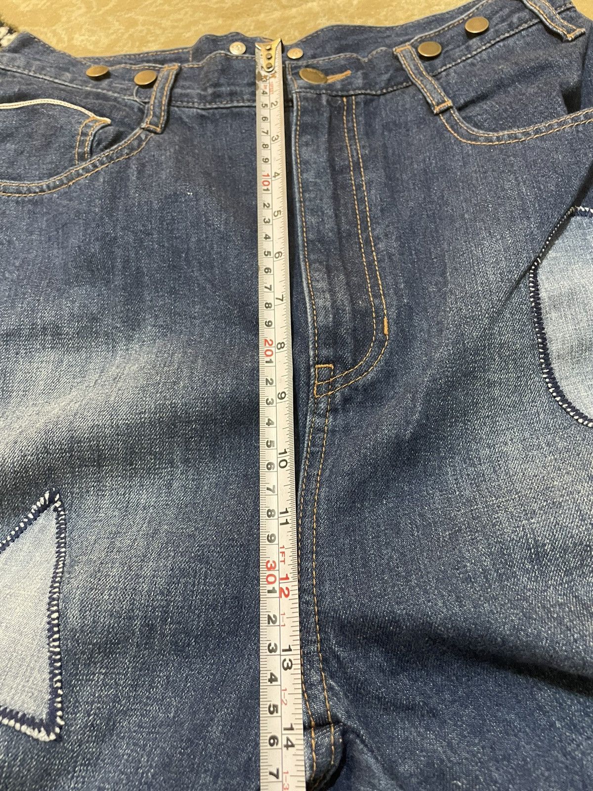 Designer × Ne-Net × Vintage Double Waist Issey Miyake Selvedge Denim Ne-Net Size US 30 / EU 46 - 12 Thumbnail