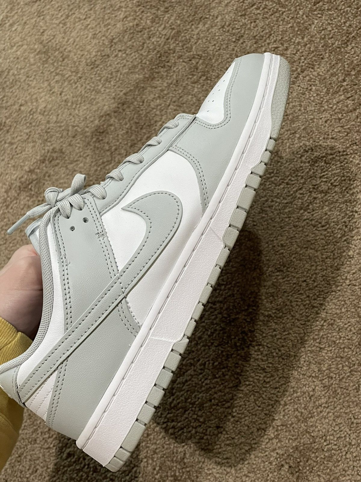 Nike Nike Dunk Low size 12 Grey Fog Size US 12 / EU 45 - 3 Thumbnail
