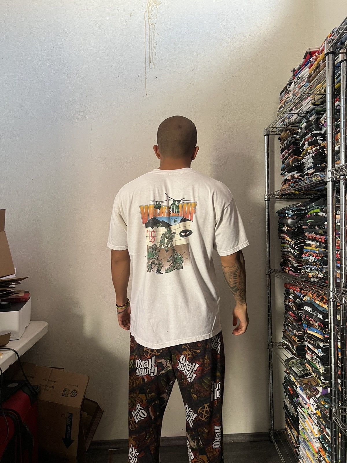 Aeronautica Militare 1999 Volkslauf Military Tee 90s Size US XL / EU 56 / 4 - 3 Thumbnail