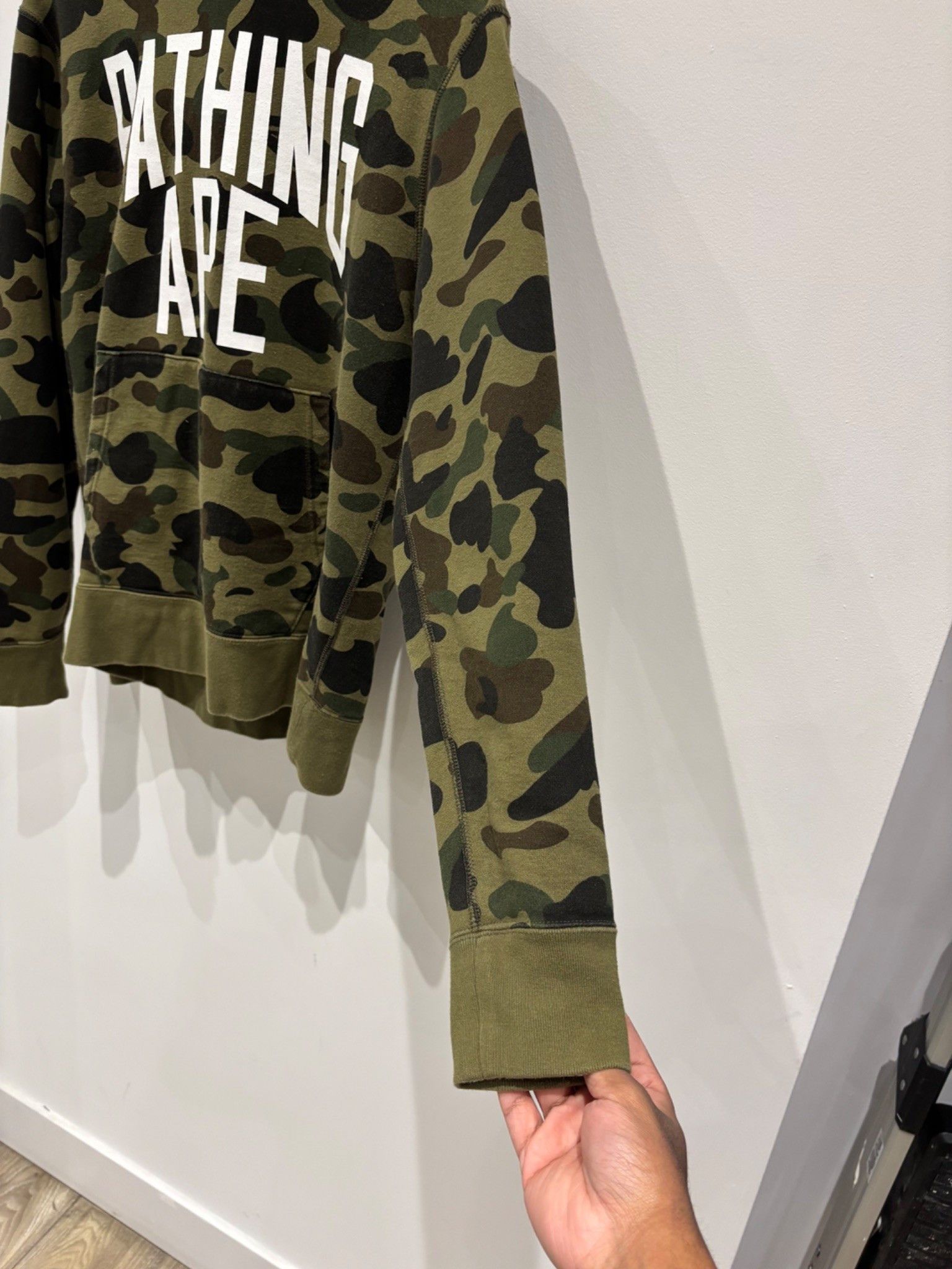 Bape Bape 1st Camo Pullover Hoodie Green Size US S / EU 44-46 / 1 - 3 Thumbnail