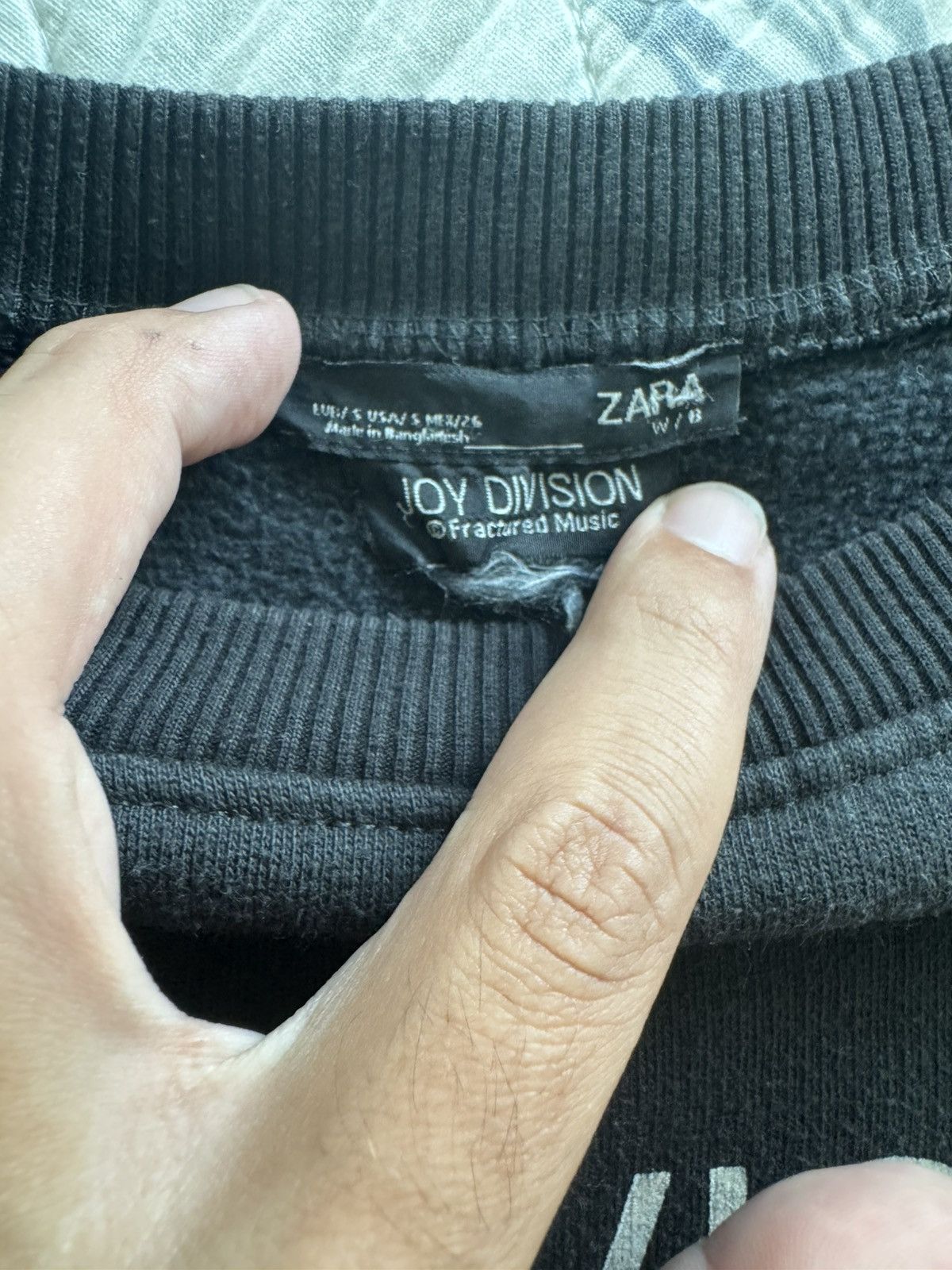 Joy Division × Vintage × Zara Joy Division x Zara Pullover, great condition Size US L / EU 52-54 / 3 - 4 Thumbnail